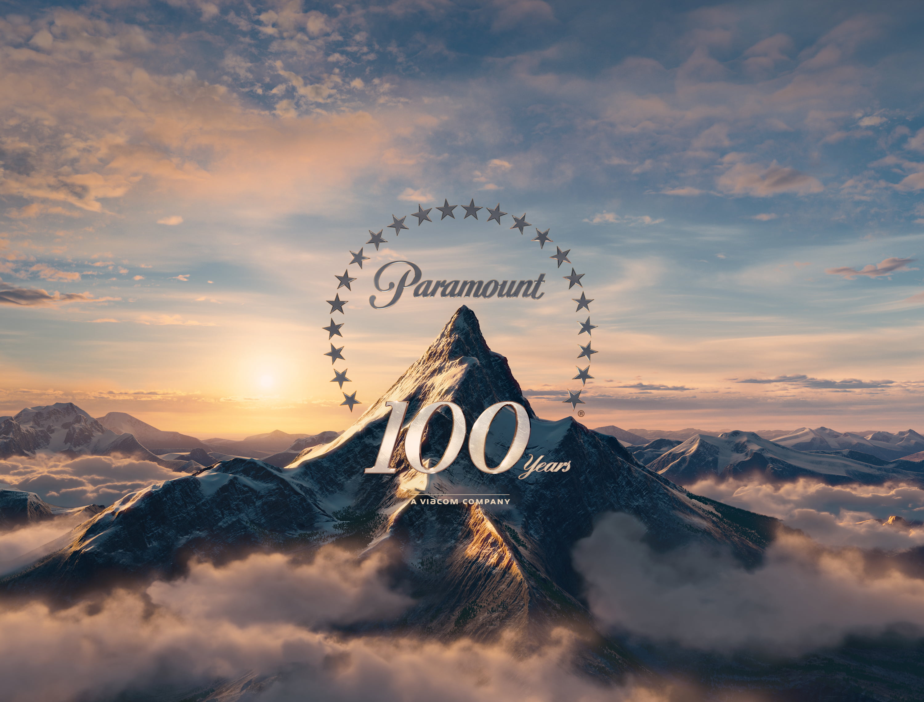 religion, winter, celebration, cloud - Sky, paramount, nature, travel, mountain Peak, 2K, 100 years, sign, no people, spirituality, movie, landscape, built structure, HD Wallpaper