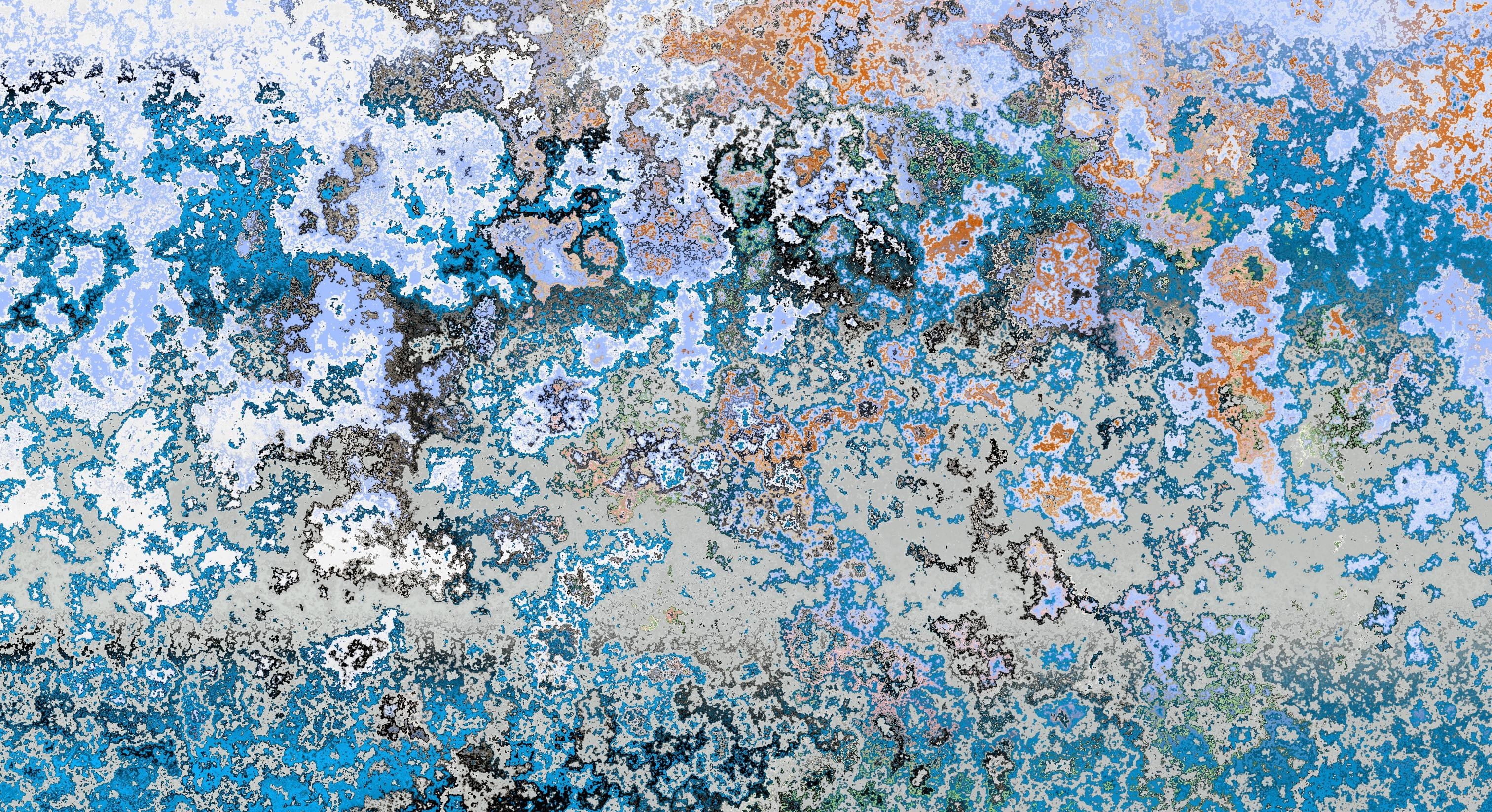 splatter-art, colors, 2K, catman78, splatter, art, HD Wallpaper