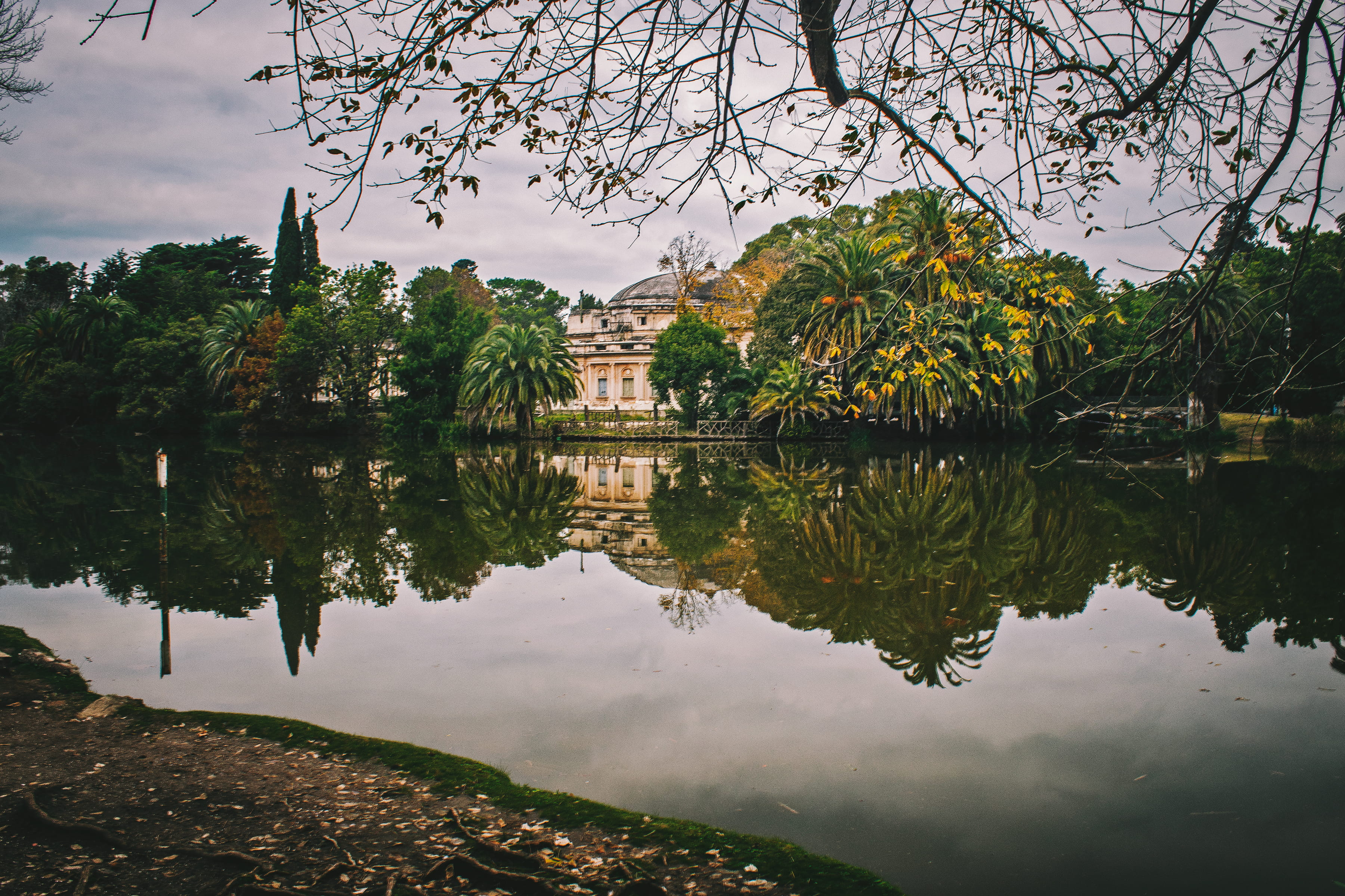 place of worship, water, religion, reflection lake, waterfront, outdoors, architecture, lake, tree, nature, built structure, standing water, peaceful, beauty in nature, HD Wallpaper