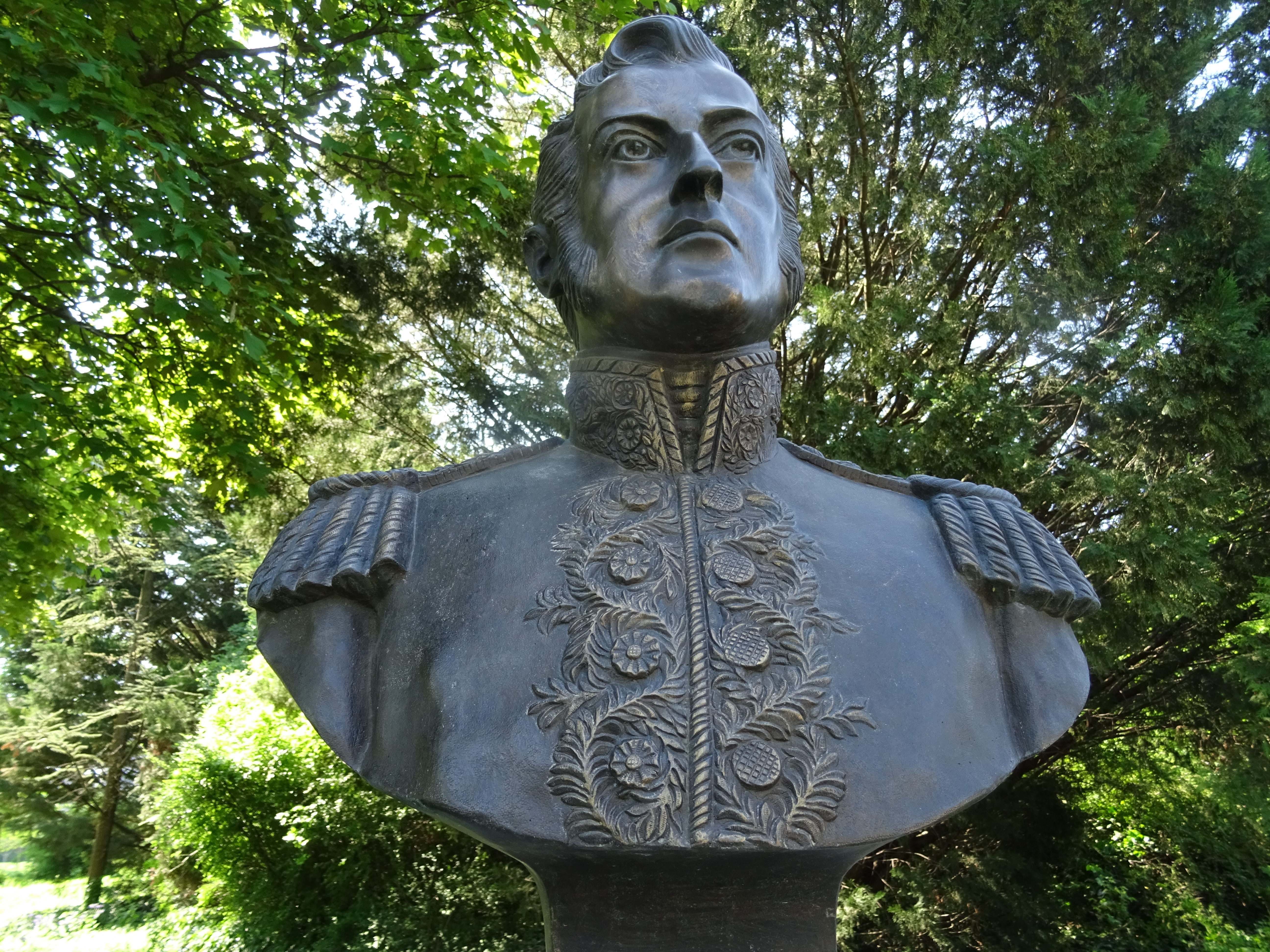 the viceroyalty of la plata, san martin, san, plant, de, independence fighters, argentina, 1220, front view, statue, no people, art and craft, human representation, HD Wallpaper