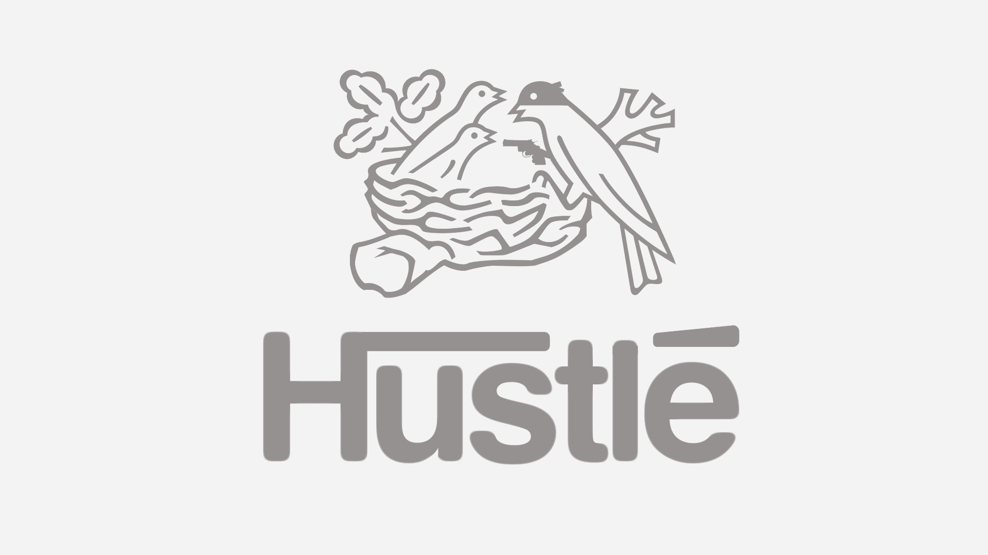 1080P, hustle, logo, HD Wallpaper