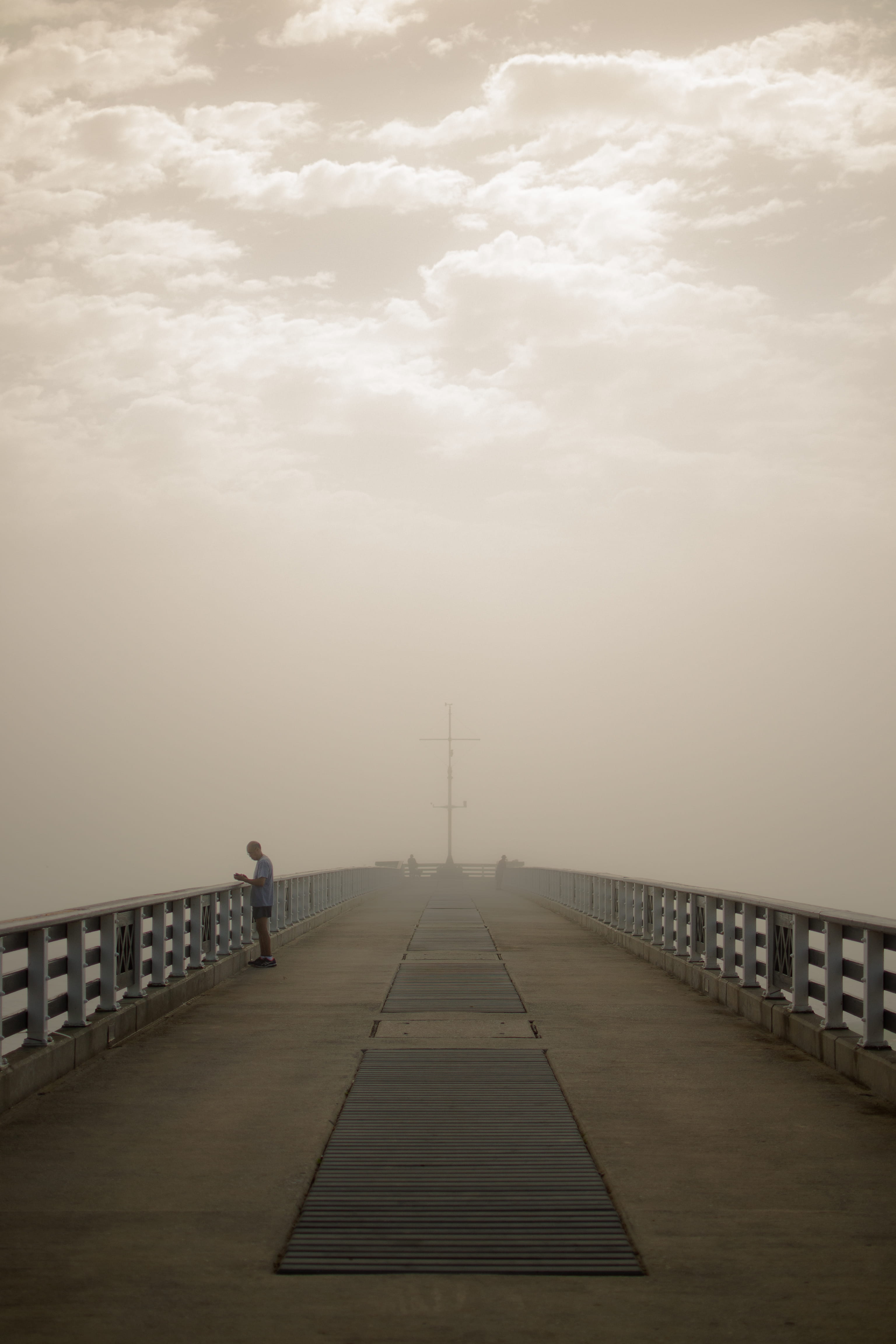 nature, long, walkway, direction, bridge, pier, railing, water, south africa, beauty in nature, the way forward, dock, diminishing perspective, connection, Phone HD Wallpaper