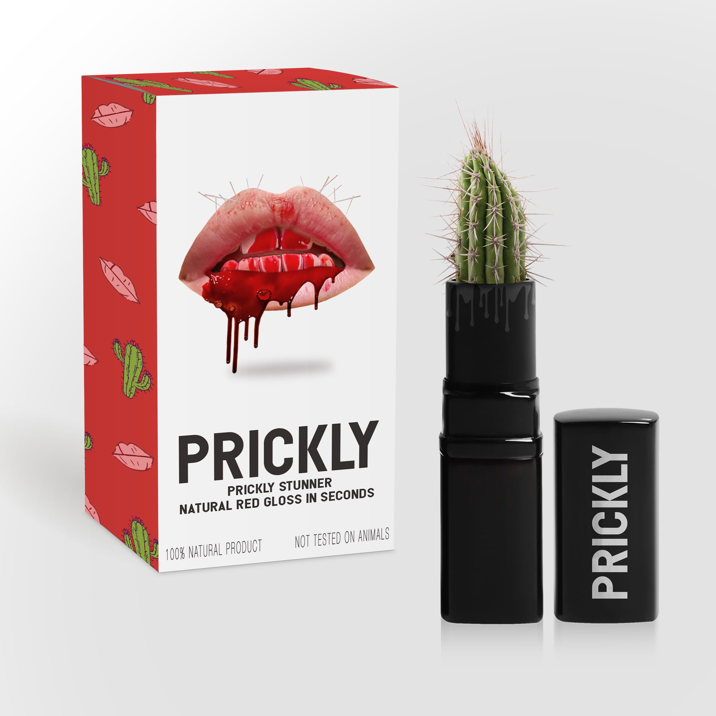 indoors, studio shot, cactus flower, plant, lipstick tube, nature, lips, red, food and drink, art, communication, cactus plant, design, no people, red lips, Phone HD Wallpaper