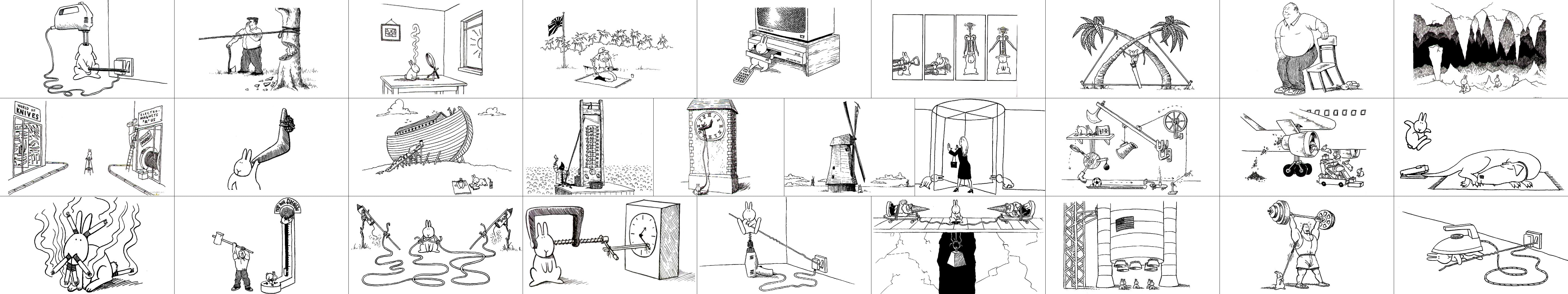 amusant, funny, suicide, fun, humour, rabbits, lol, mdr, 5K, drole, HD Wallpaper