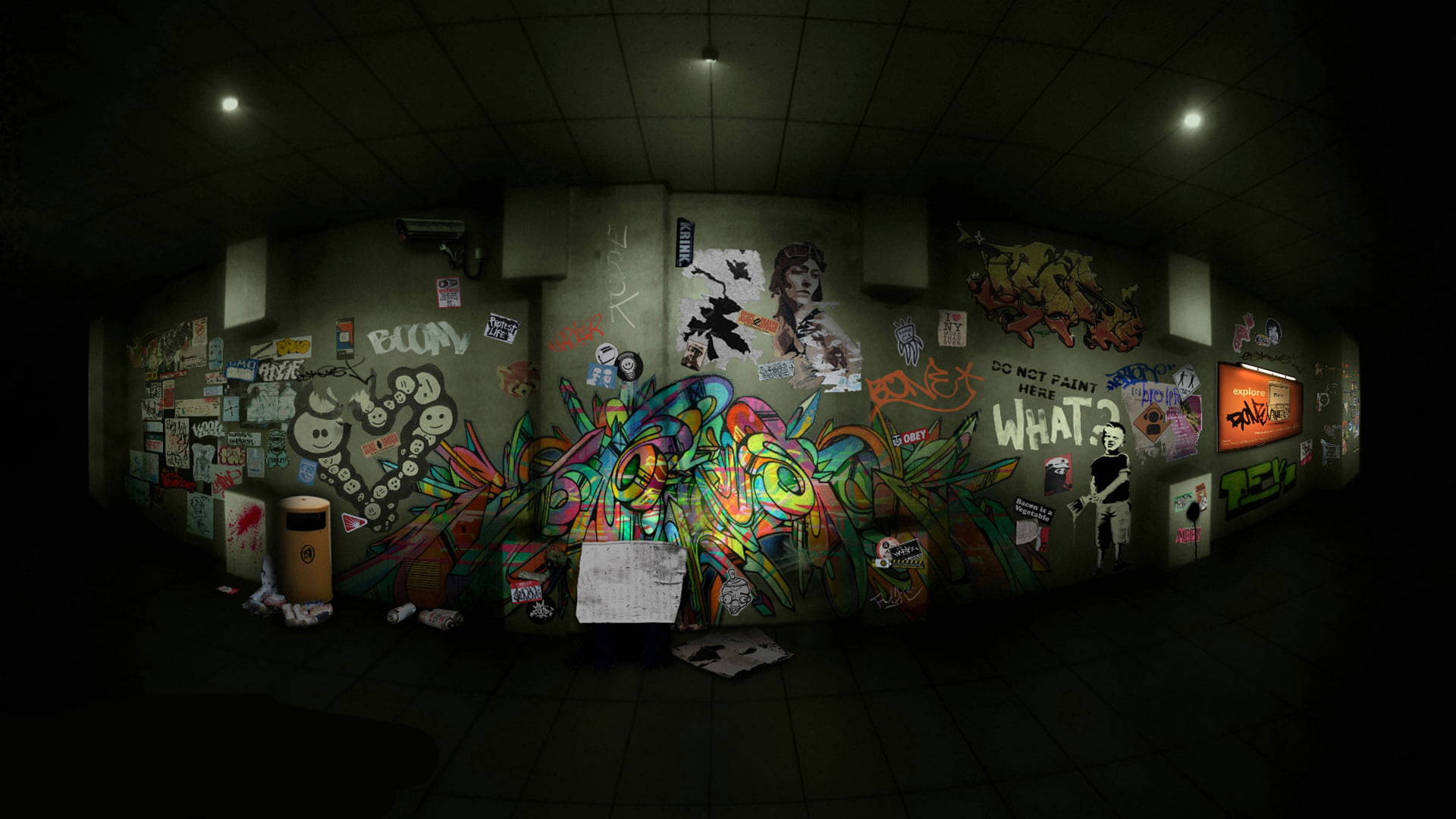 hd, graffiti, 1080P, digital/artwork, HD Wallpaper