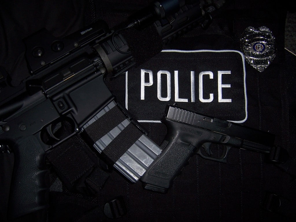 badge, police, army, officer, 480P, HD Wallpaper