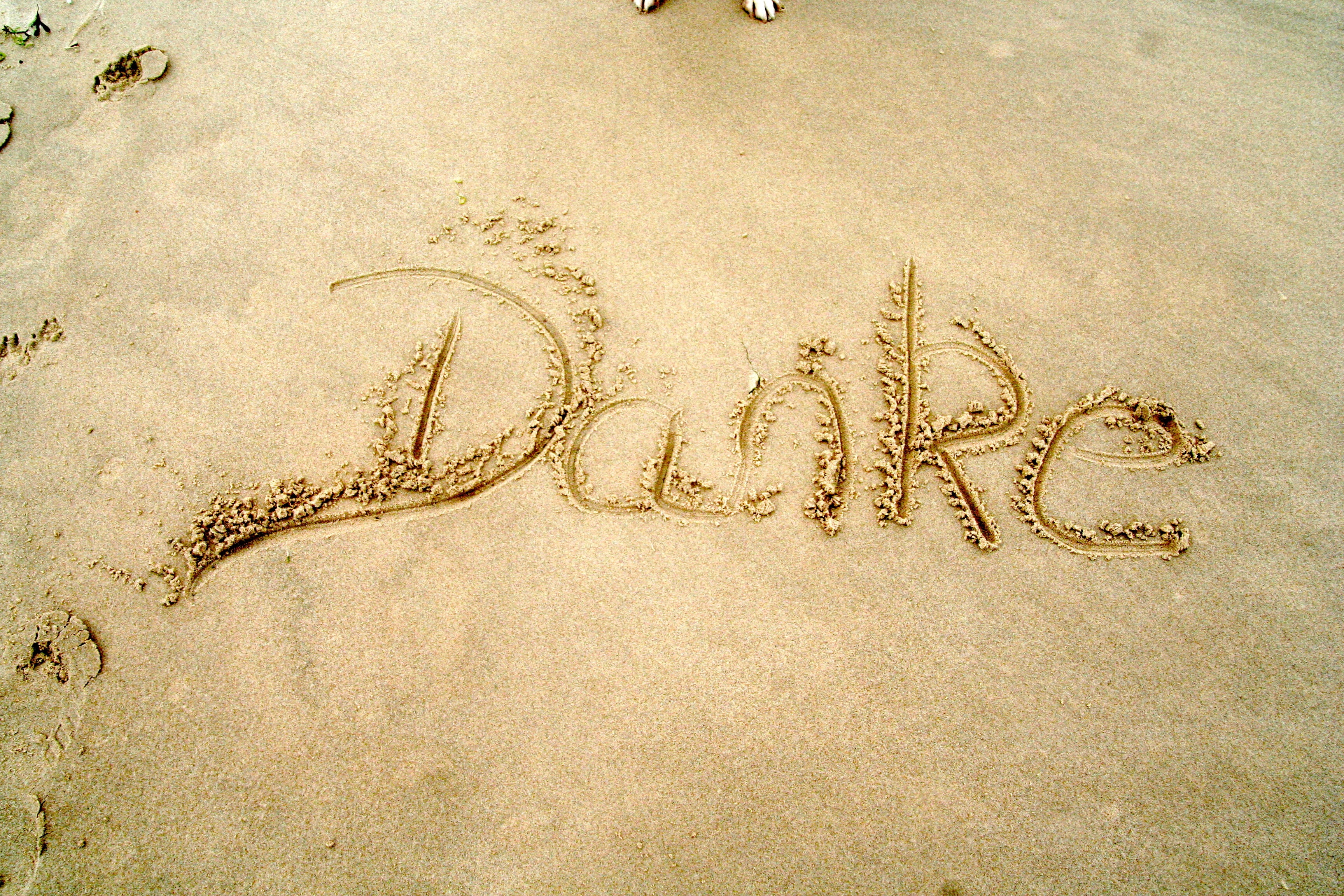 thank you, day, writing, land, handwriting, font, high angle view, western script, word, no people, sand, 2K, art and craft, creativity, positive emotion, HD Wallpaper