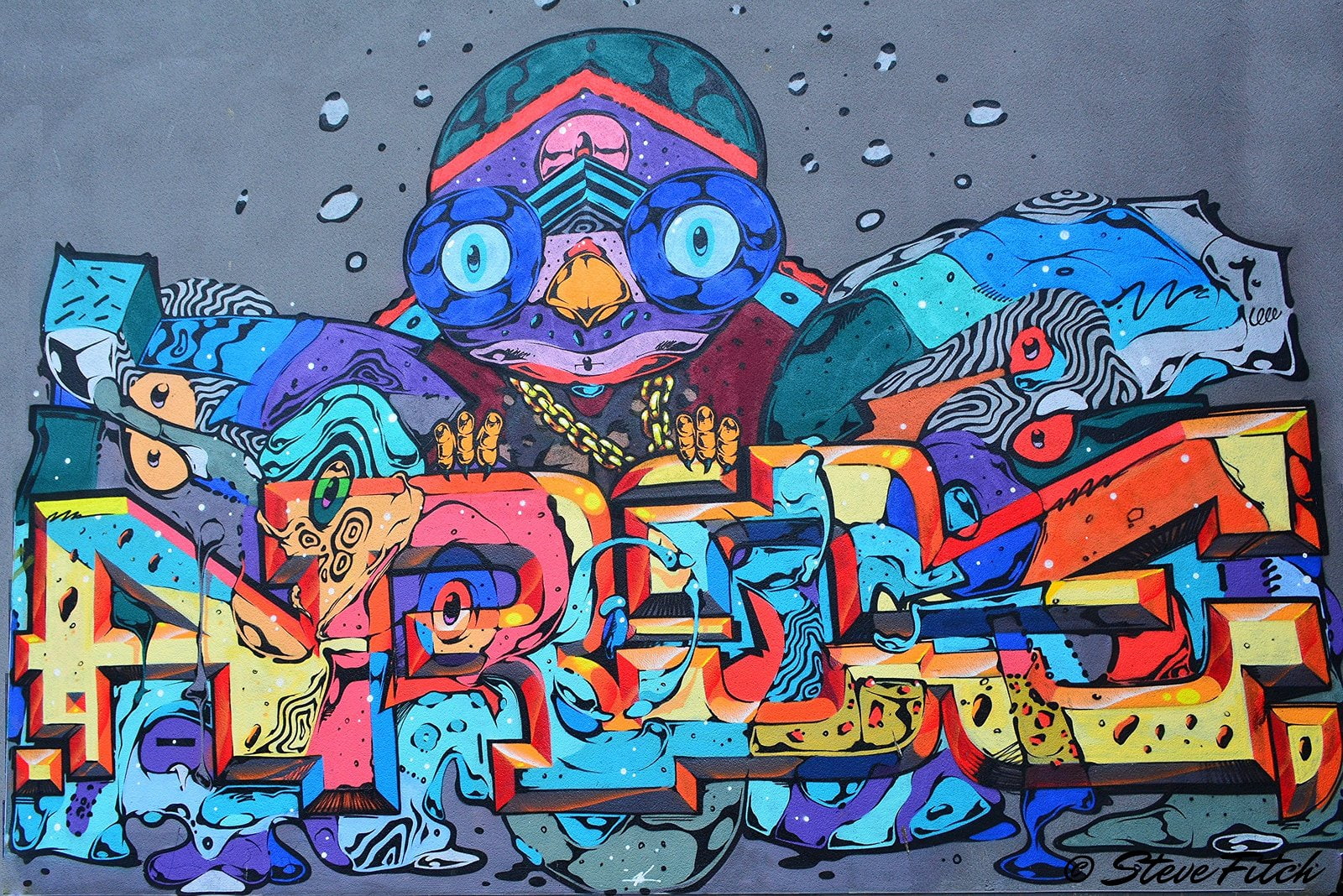 wall, urban, color, art, paint, rue, tag, 720P, psychedelic, graffiti, peinture, HD Wallpaper