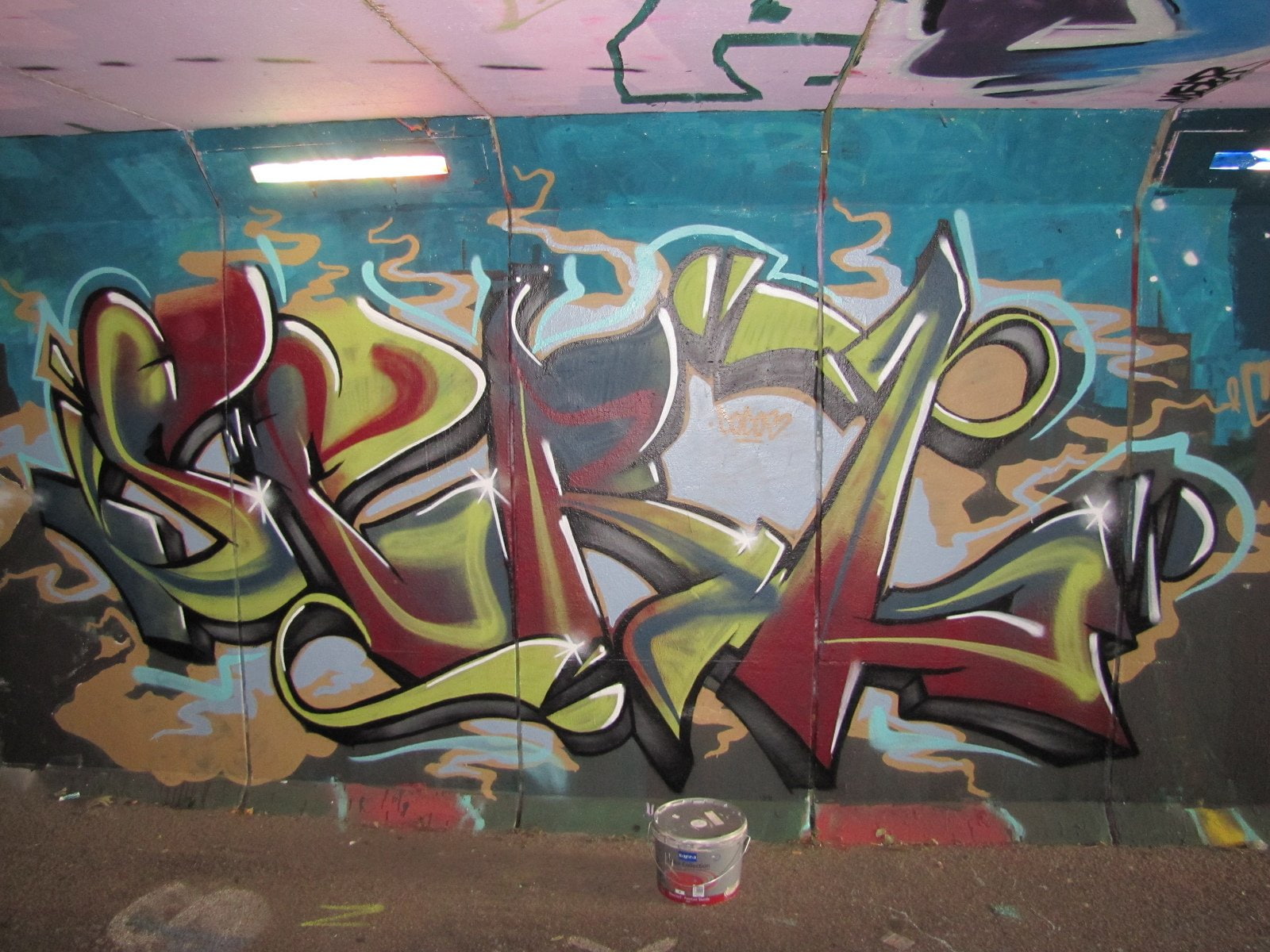rue, graffiti, psychedelic, color, 720P, peinture, wall, tag, art, urban, paint, HD Wallpaper