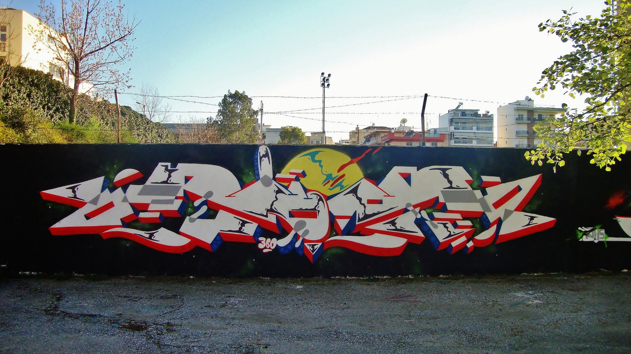 art, wall, rue, tag, 1080P, psychedelic, peinture, urban, graffiti, color, paint, HD Wallpaper