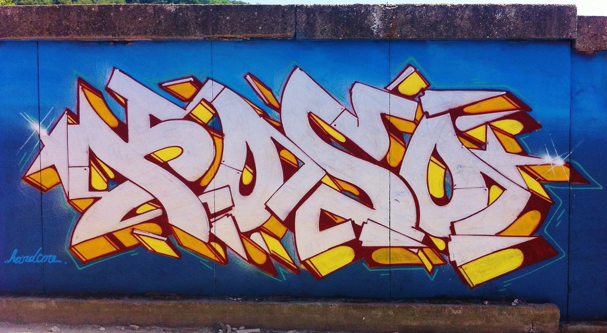art, psychedelic, graffiti, paint, urban, color, 1080P, tag, rue, peinture, wall, HD Wallpaper