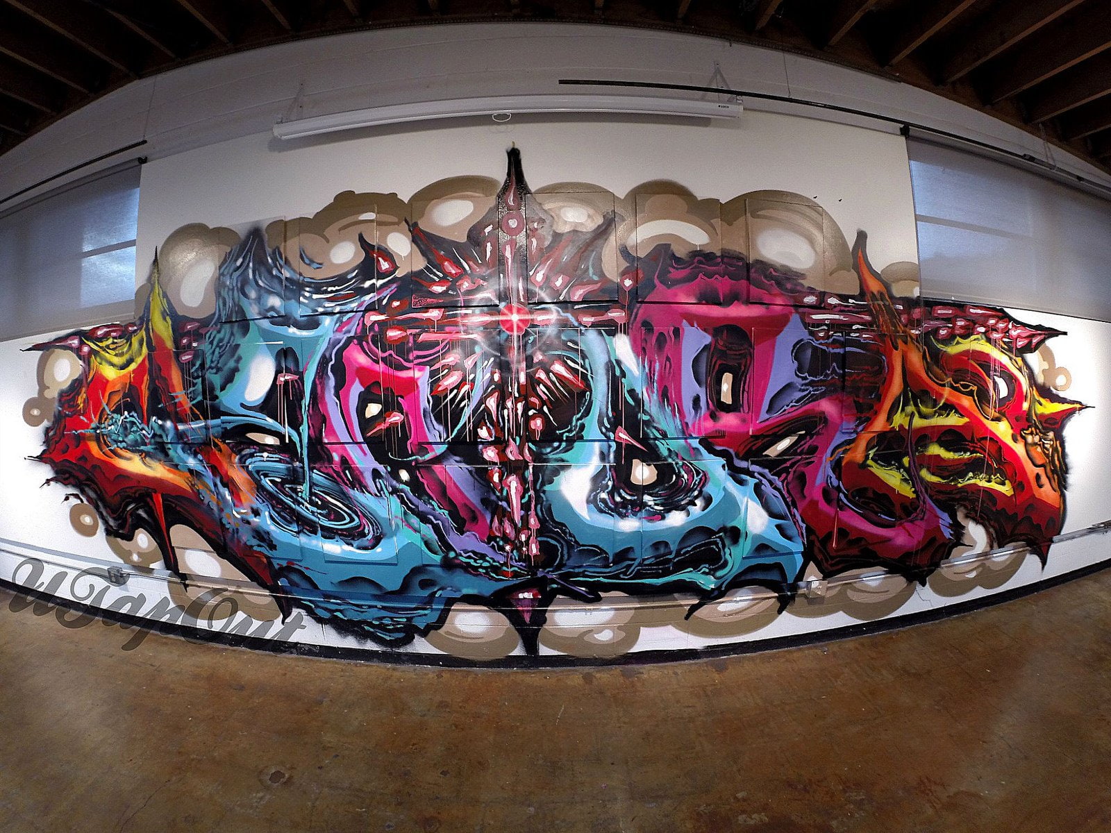graffiti, art, wall, urban, tag, paint, peinture, color, rue, psychedelic, 720P, HD Wallpaper