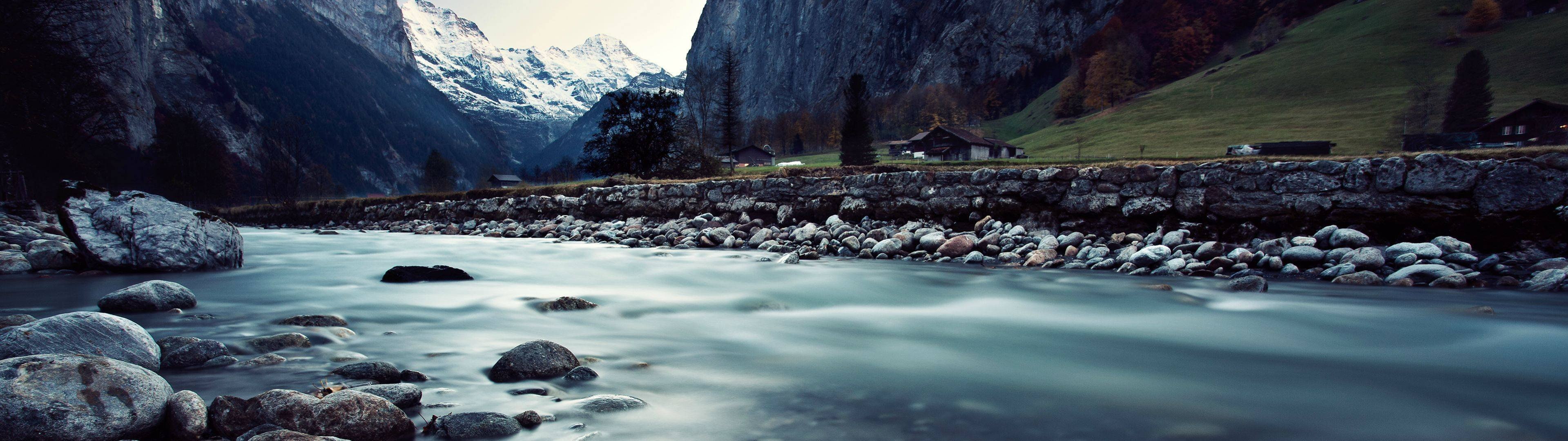 3840x1080, owdlarrd, 2K, panoramic, HD Wallpaper