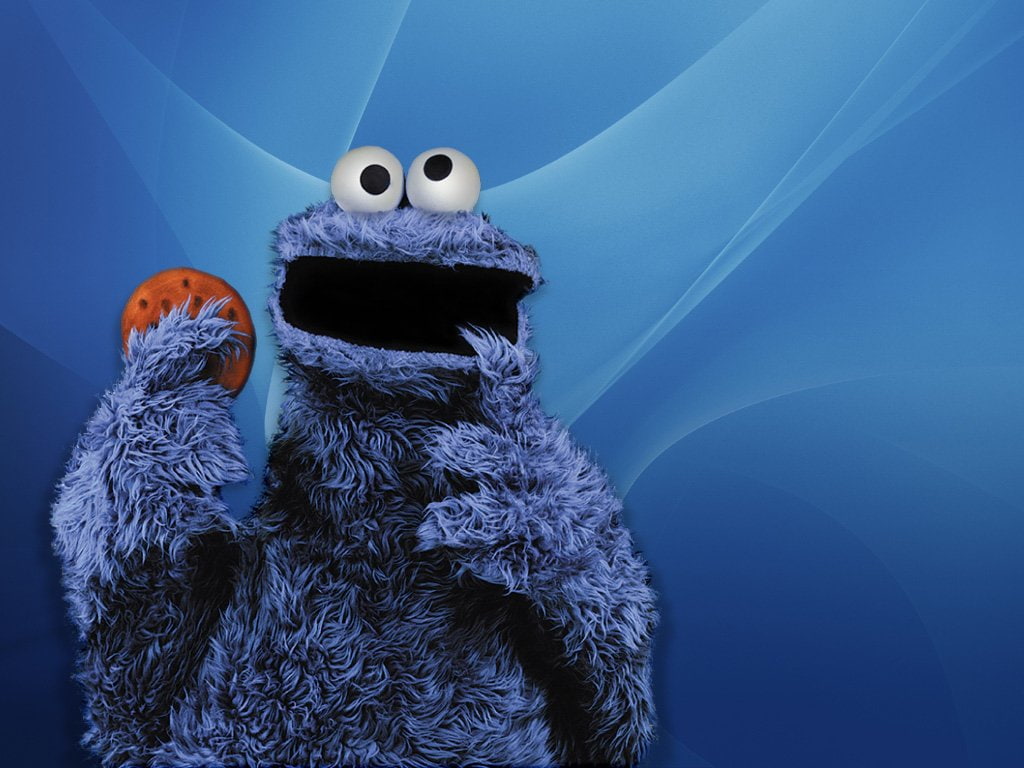 Cookie Monster, 480P, Sesame Street, HD Wallpaper