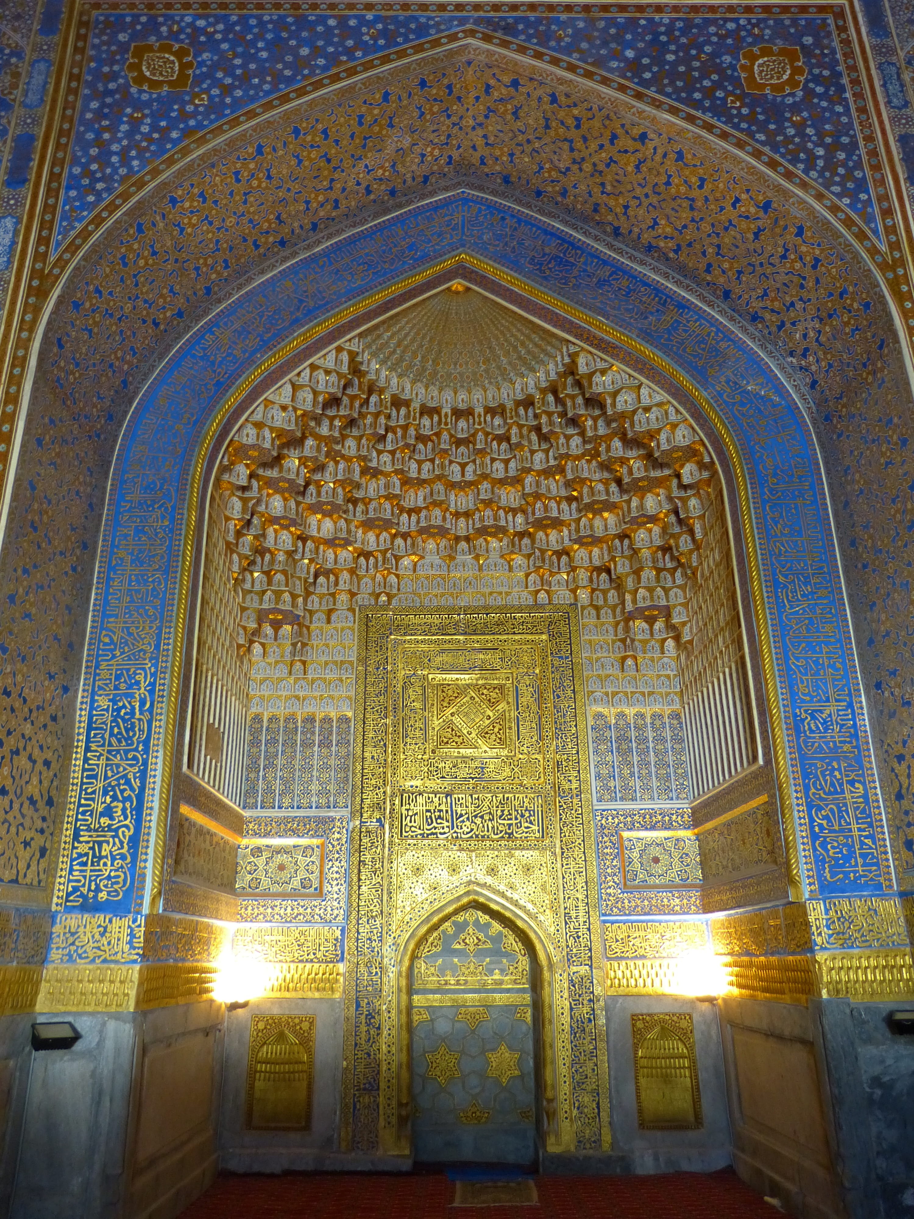 belief, uzbekistan, mosque, dome, history, 4K, the past, building, travel Destinations, religion, islam, low angle view, famous Place, mural, gold colored, Phone HD Wallpaper