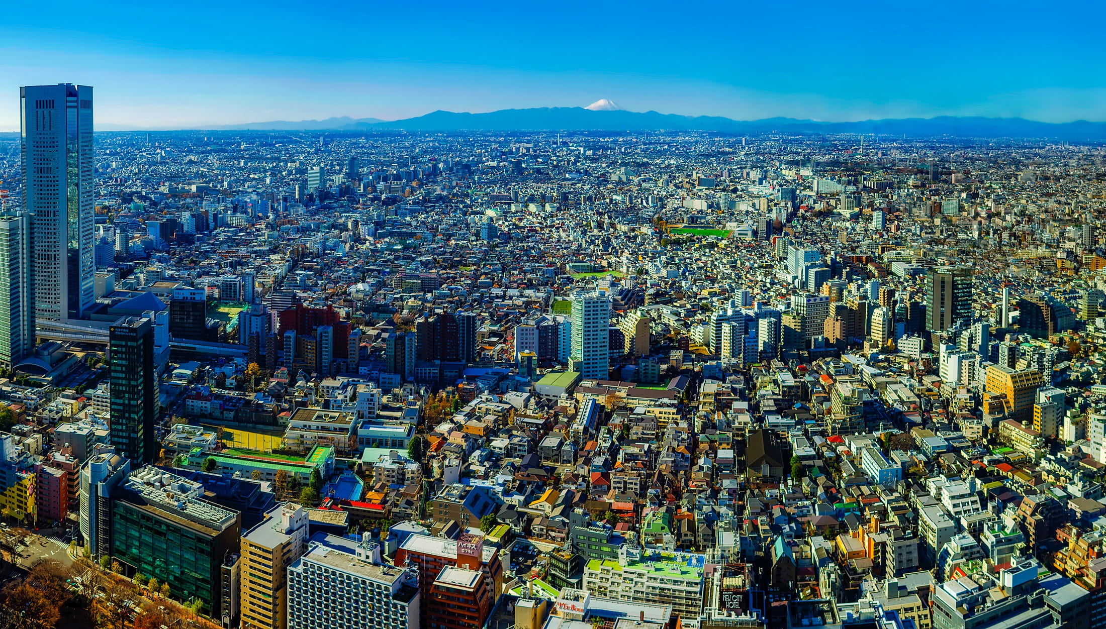 urban, skyscraper, modern, residential district, nature, outdoors, buildings, dense, tower, building, building exterior, mt, hdr, 1080P, architecture, HD Wallpaper