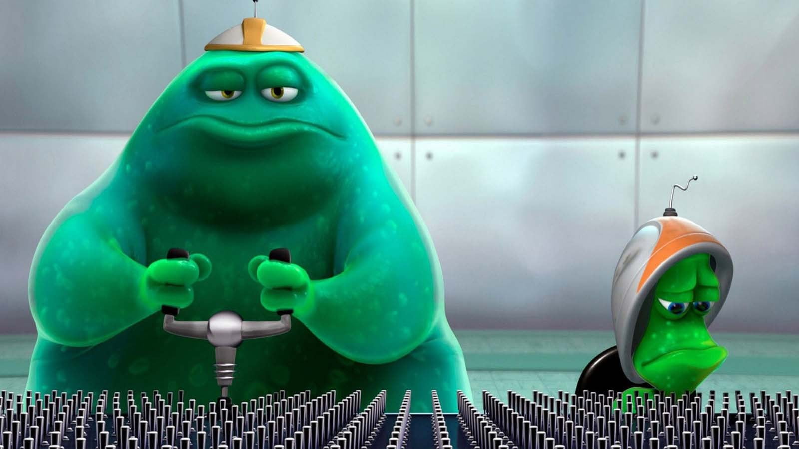 indoors, business, store, green, Pixar Animation Studios, male likeness, figurine, toy, turquoise colored, no people, art and craft, consumerism, focus on foreground, HD Wallpaper