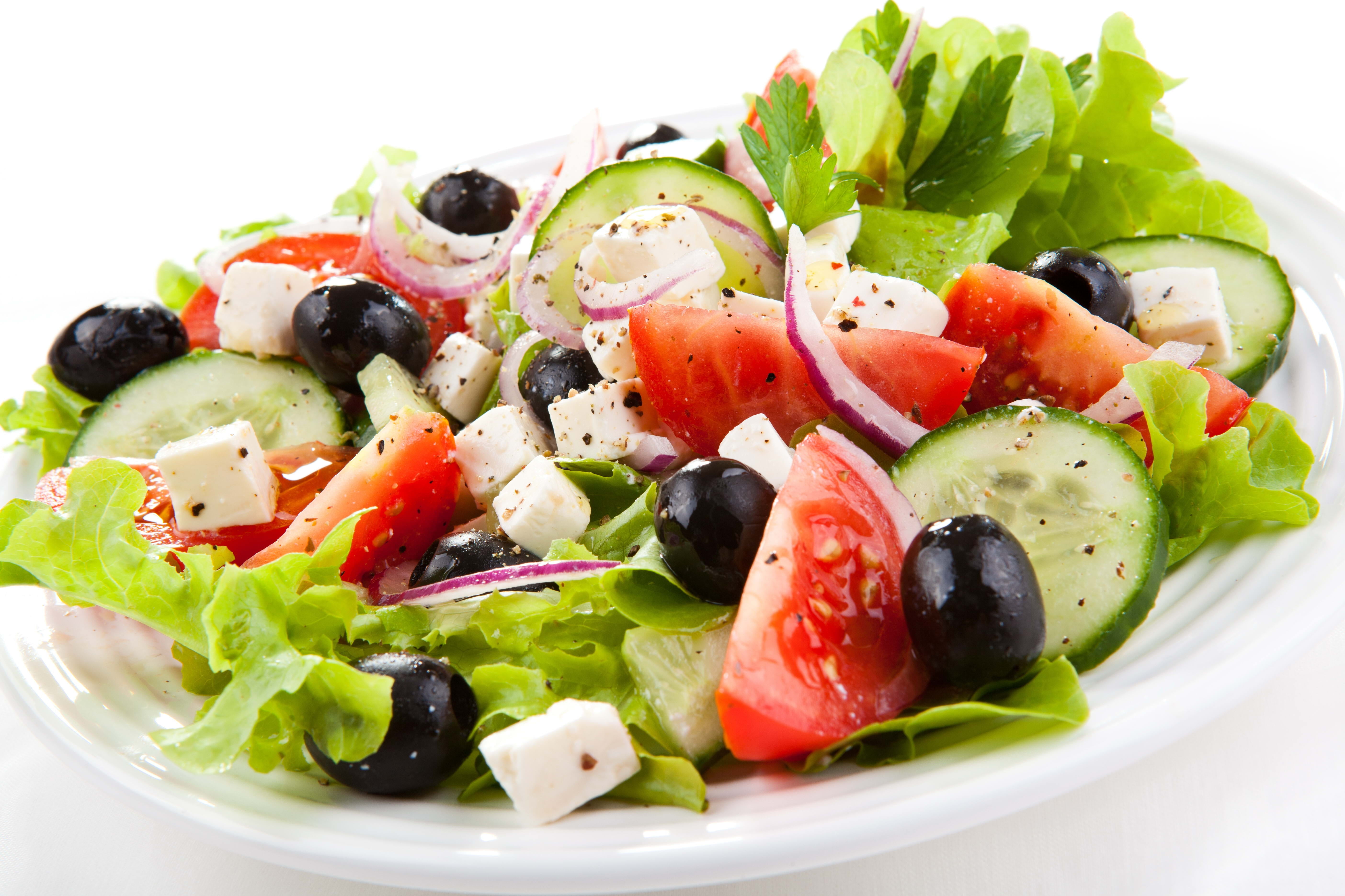 ready-to-eat, greek Salad, snack, healthy Eating, dieting, food And Drink, healthy Lifestyle, bowl, lettuce, feta Cheese, macro, 5K, raw Food, leaf, wellbeing, HD Wallpaper