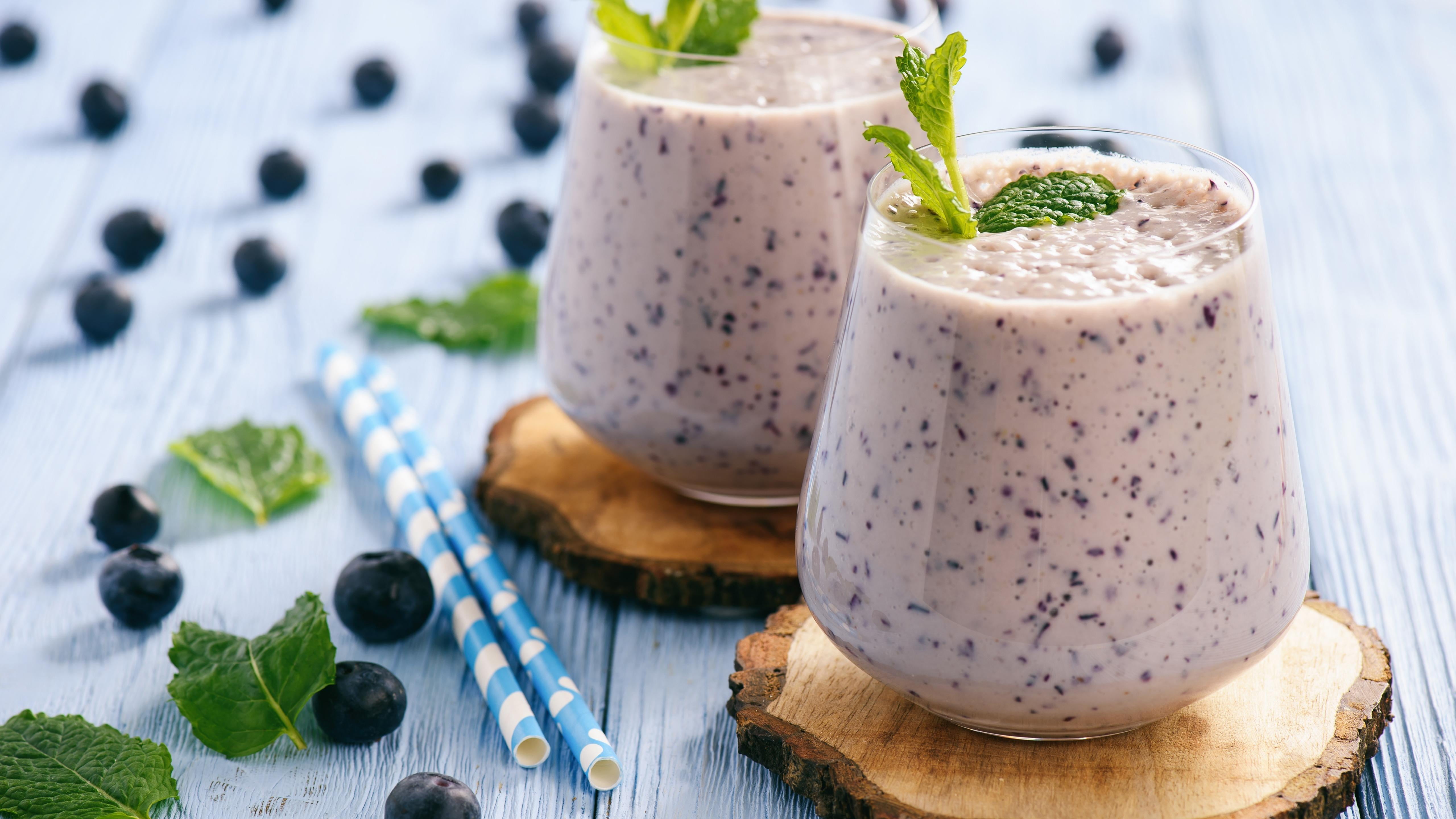 dessert, 5K, drink, leaf, indoors, food, food and drink, non alcoholic beverage, crockery, milkshake, drinking glass, ready-to-eat, mint, refreshment, HD Wallpaper