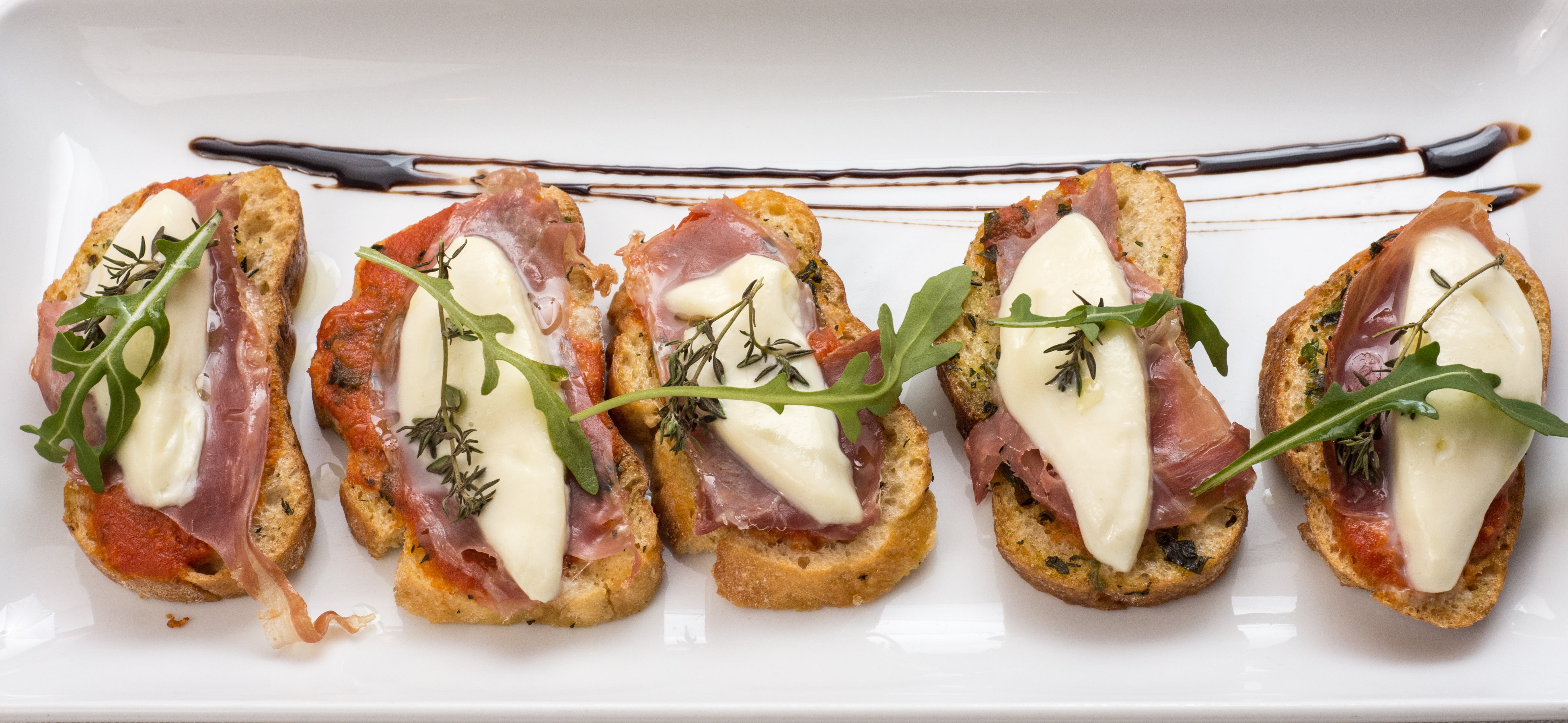dairy product, plate, cuisine, delicious, mediterranean, cooked, traditional, healthy eating, in a row, basil, ready-to-eat, starters, high angle view, HD Wallpaper