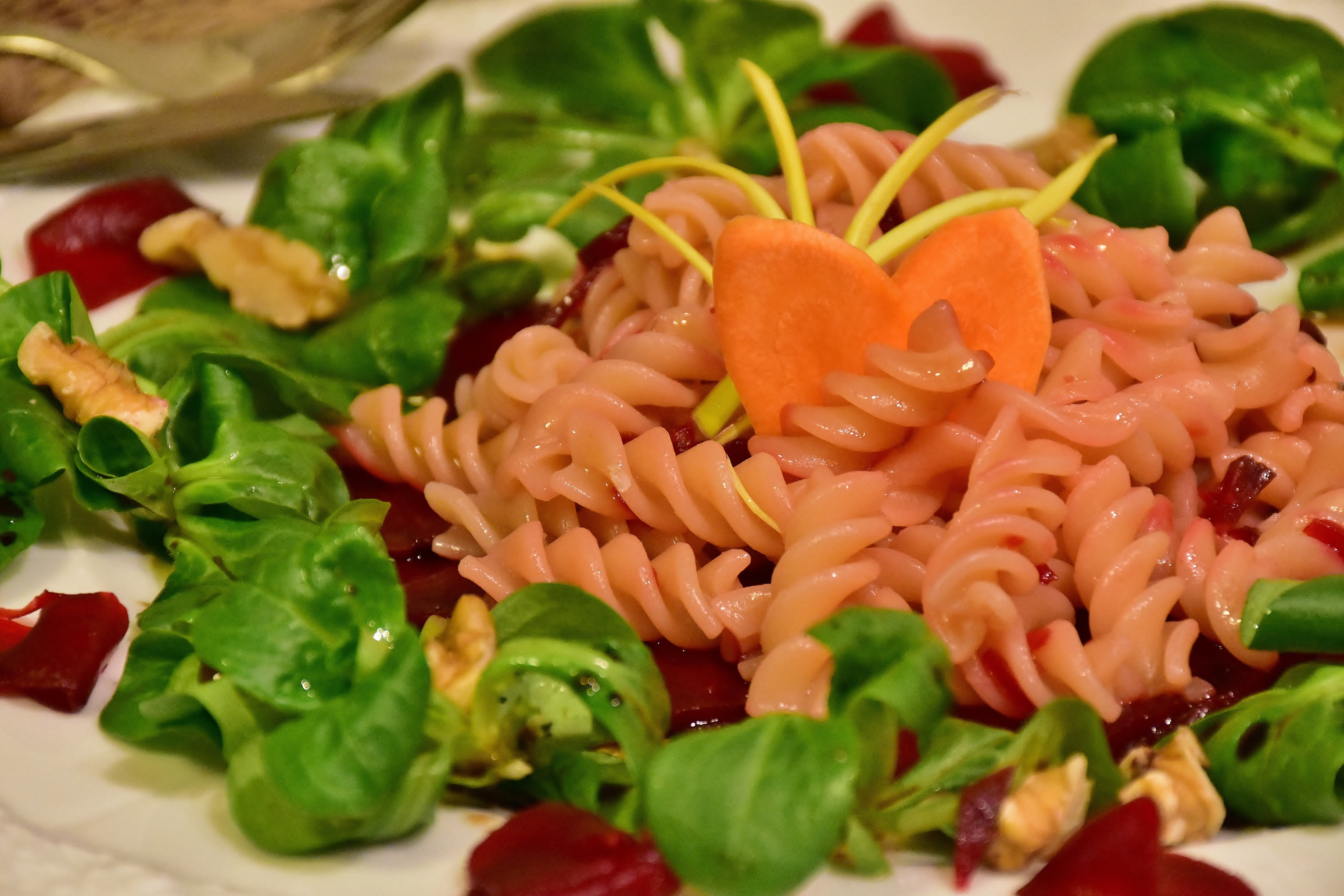 starter, kitchen, vinegar, green, fruit, photography, seafood, pasta salad, indoors, oil, still life, pasta, arugula, lambs lettuce, italian food, no people, HD Wallpaper