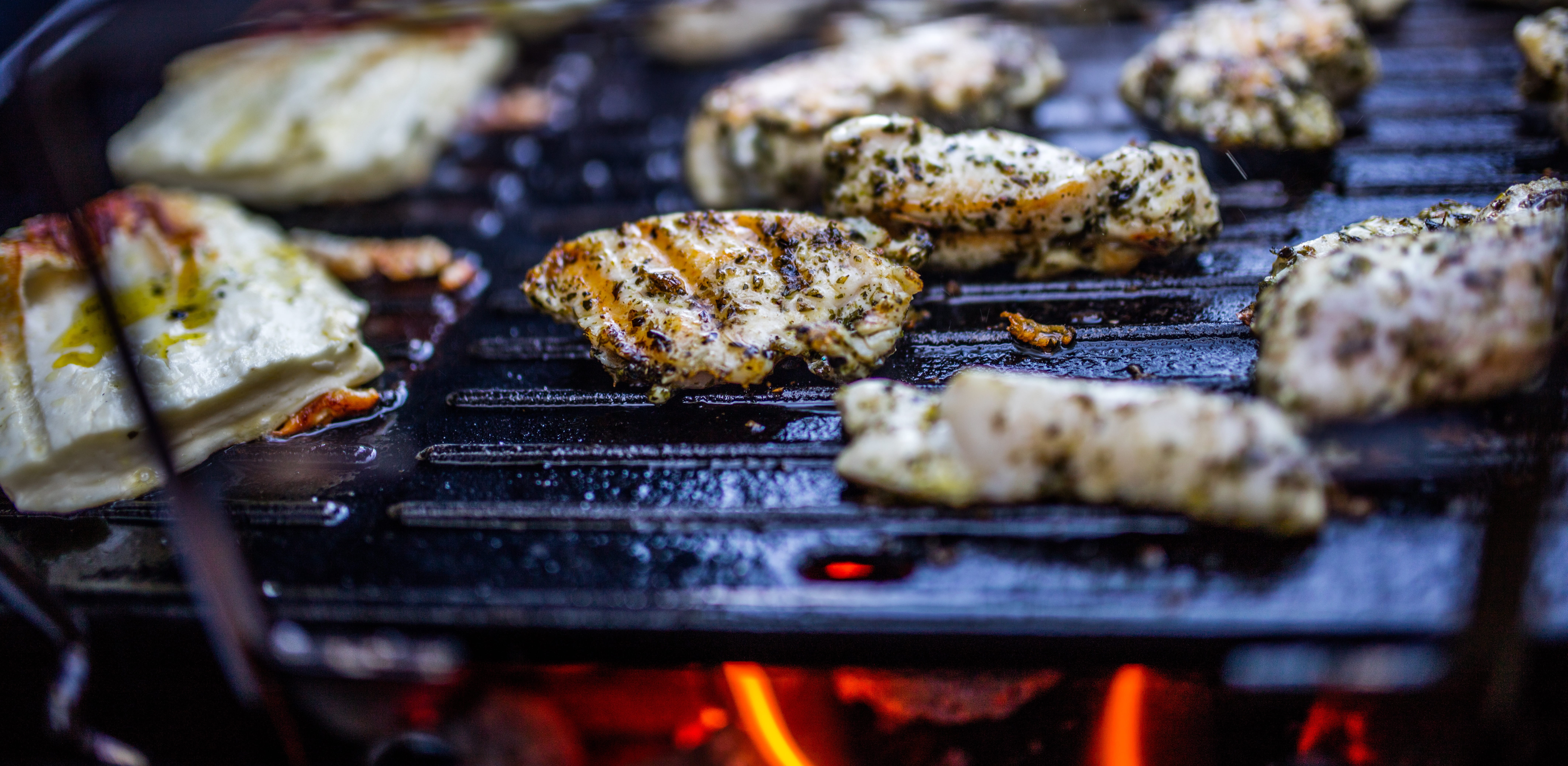 lunch, hot, prepare, wellbeing, no people, delicious, close-up, burning, Bbq, fire - natural phenomenon, Meat, Food, tasty, temptation, food and drink, HD Wallpaper