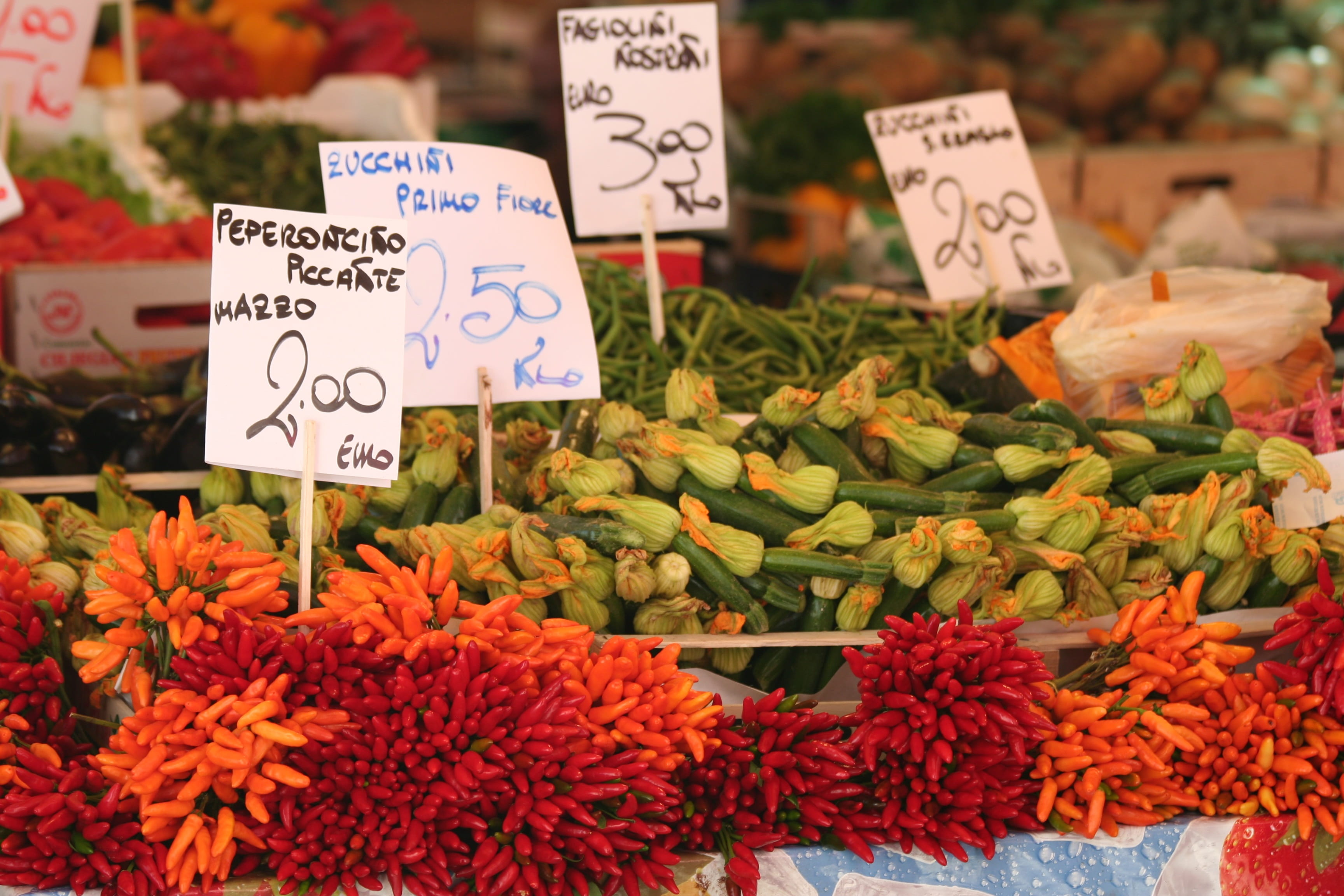 italy, price tag, venice, retail display, abundance, summer, flower head, communication, european, market, flowering plant, 2K, mediterranean, outdoors, HD Wallpaper