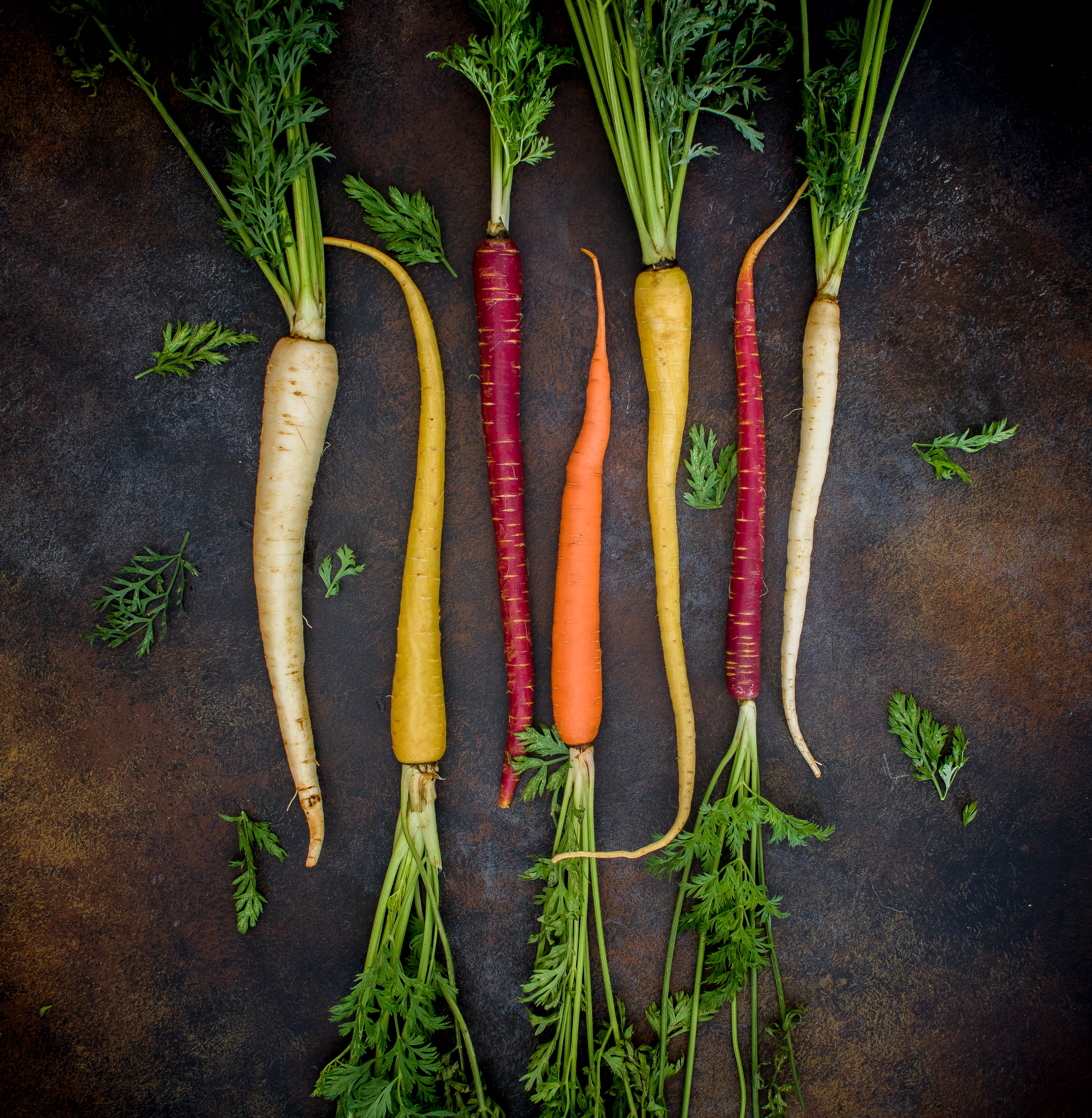 vegetable, freshness, baby, no people, food, color, orange, red, varieties, variation, directly above, high angle view, healthy eating, produce, veg, seven, Phone HD Wallpaper