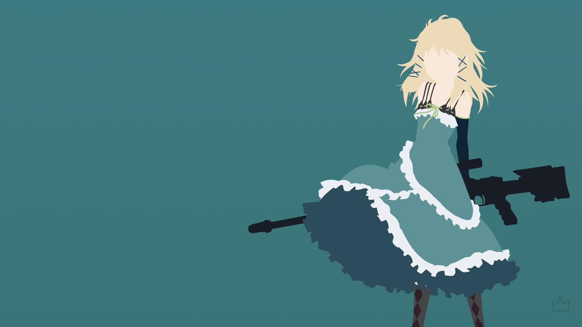 black, black bullet, sprout, bullet, tina sprout, tina, minimalism, 1080P, HD Wallpaper