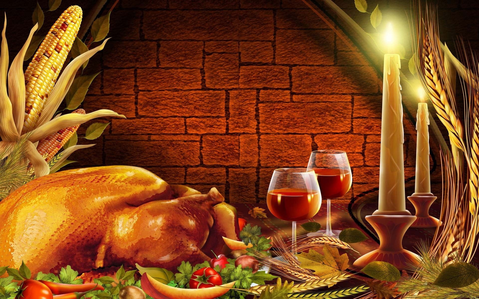 vegetable, white meat, food and drink, wineglass, wine, turkey meat, indoors, no people, holiday - event, roasted, celebration, 1080P, drink, red wine, HD Wallpaper