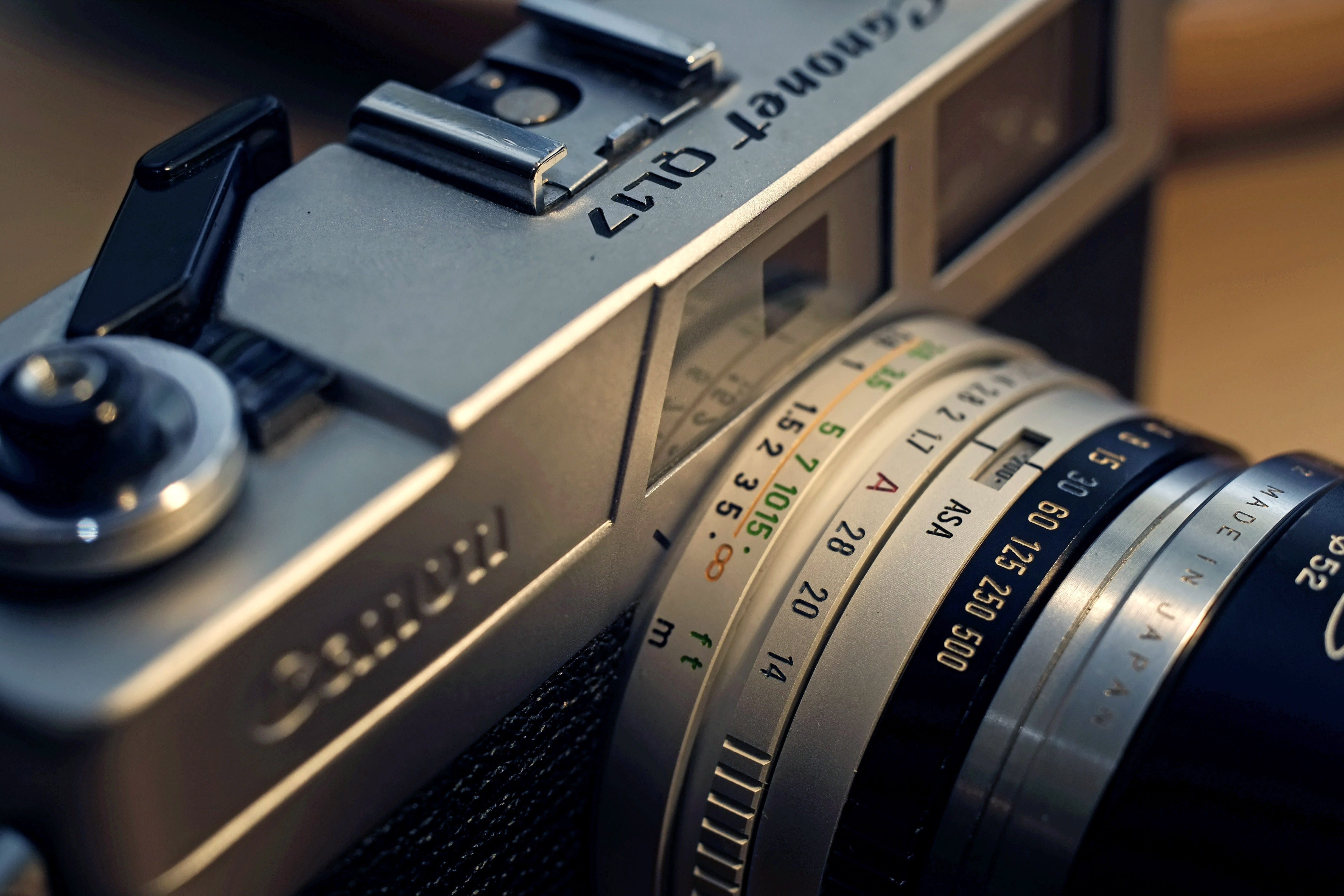analog, lens, professional, settings, text, canon, photography, retro, macro, communication, mechanical, old-fashioned, the media, rangefinder, still life, HD Wallpaper