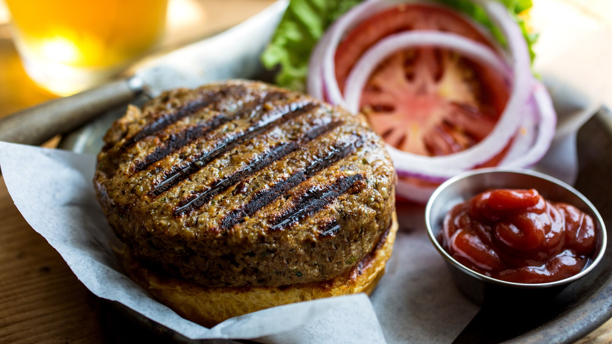 1080P, Veggie Burger, Food, HD Wallpaper