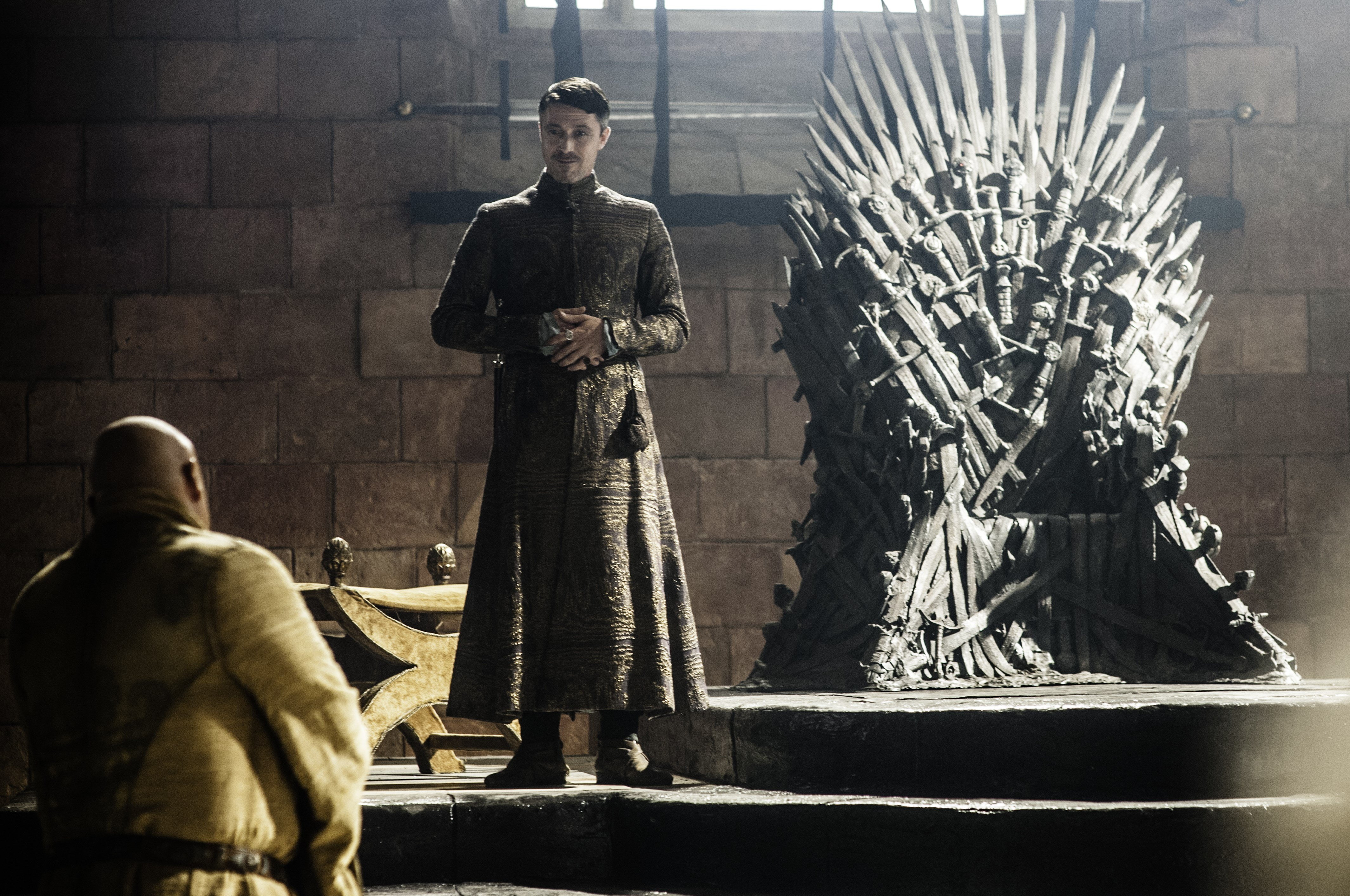 Lord Varys, Petyr Baelish, TV Show, Conleth Hill, 4K, Game Of Thrones, Aidan Gillen, HD Wallpaper