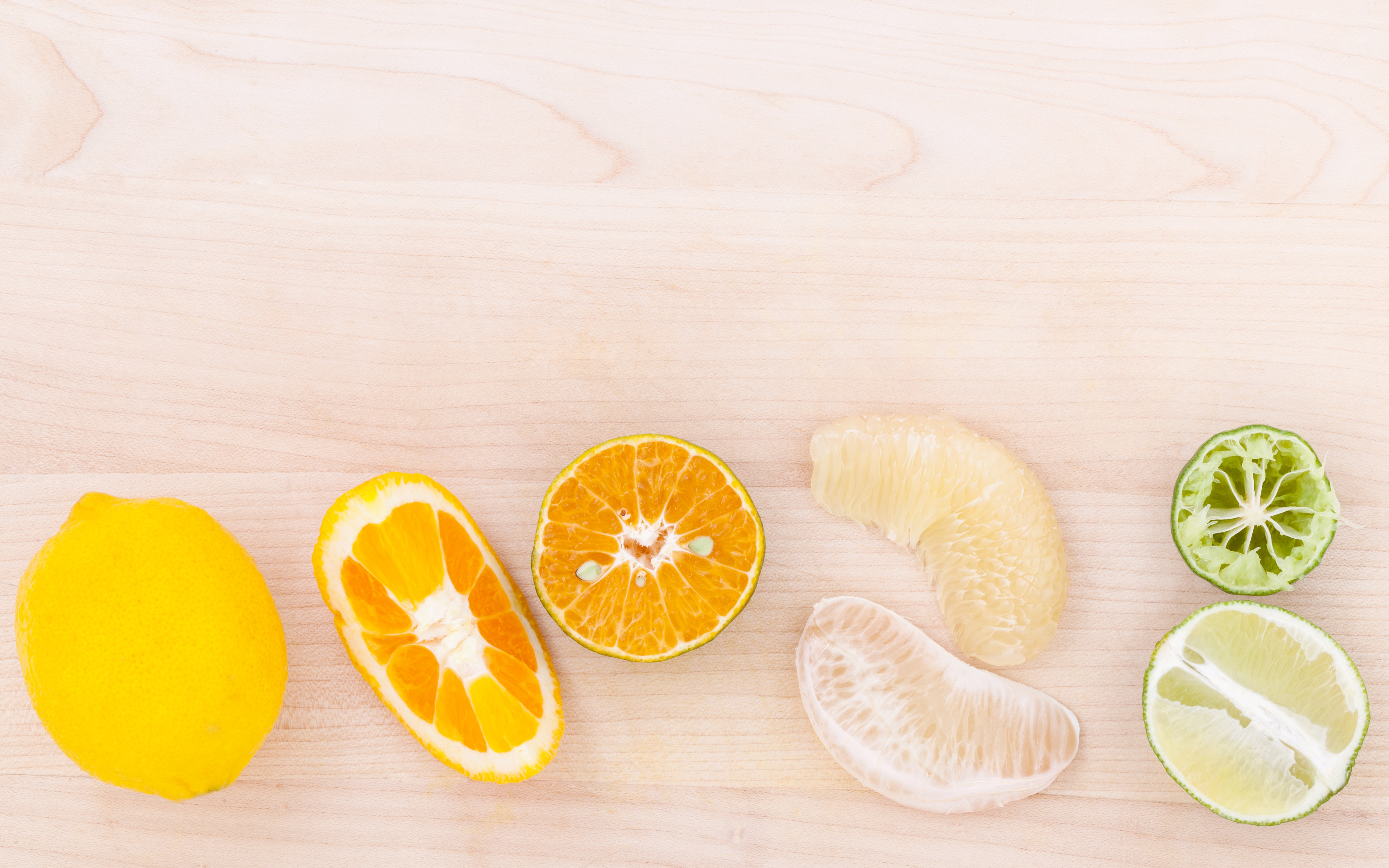 ripe, group, freshness, food, sweet, vitamin, section, lemons, table, color, slice, nutrition, surface, beige, refreshment, vitamin c, citrus, orange - Fruit, HD Wallpaper