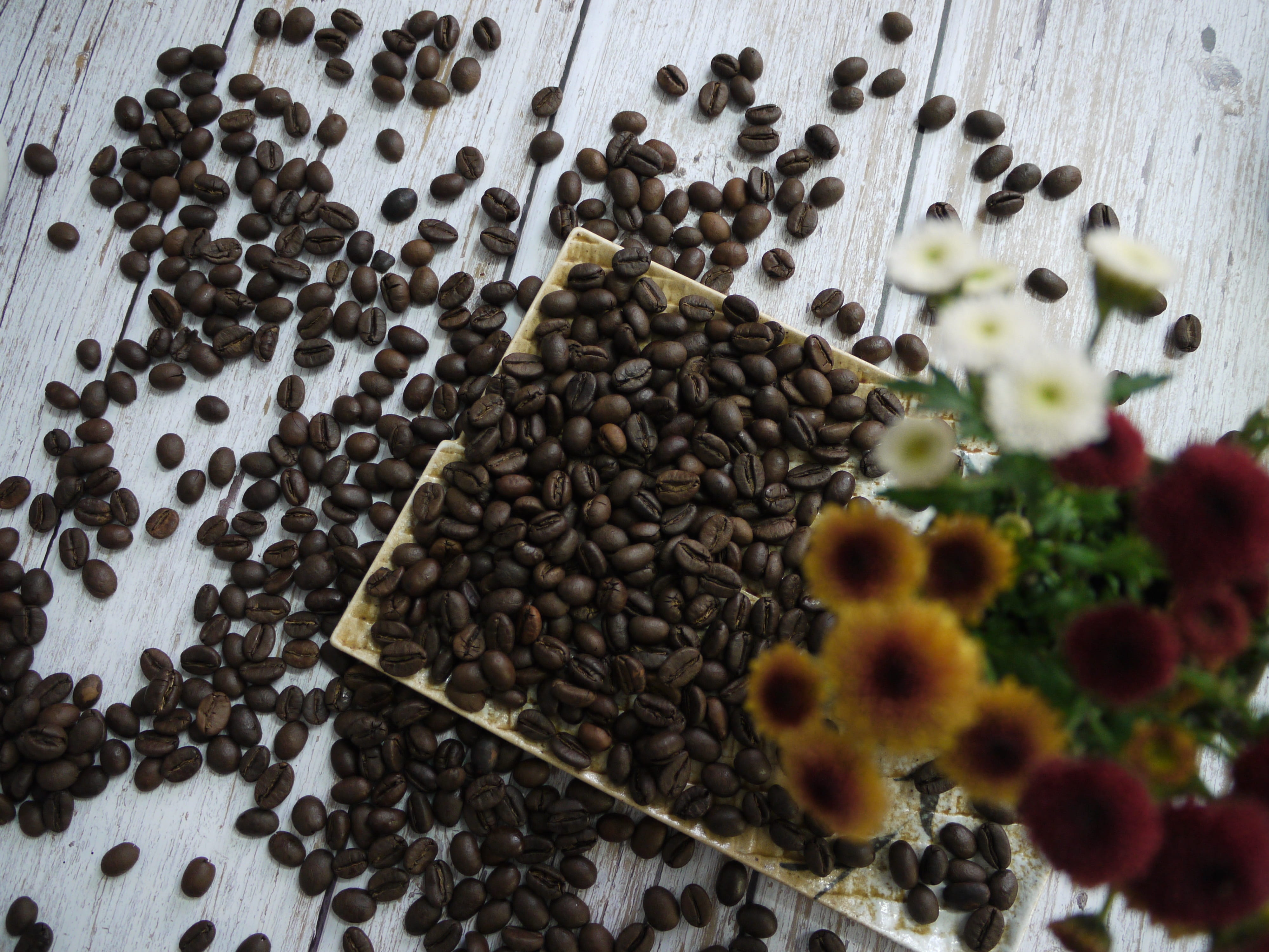 drink, large group of objects, table, still life, selective focus, abundance, caffeine, arabica, close-up, no people, coffee - drink, robusta, cup, cafe, HD Wallpaper