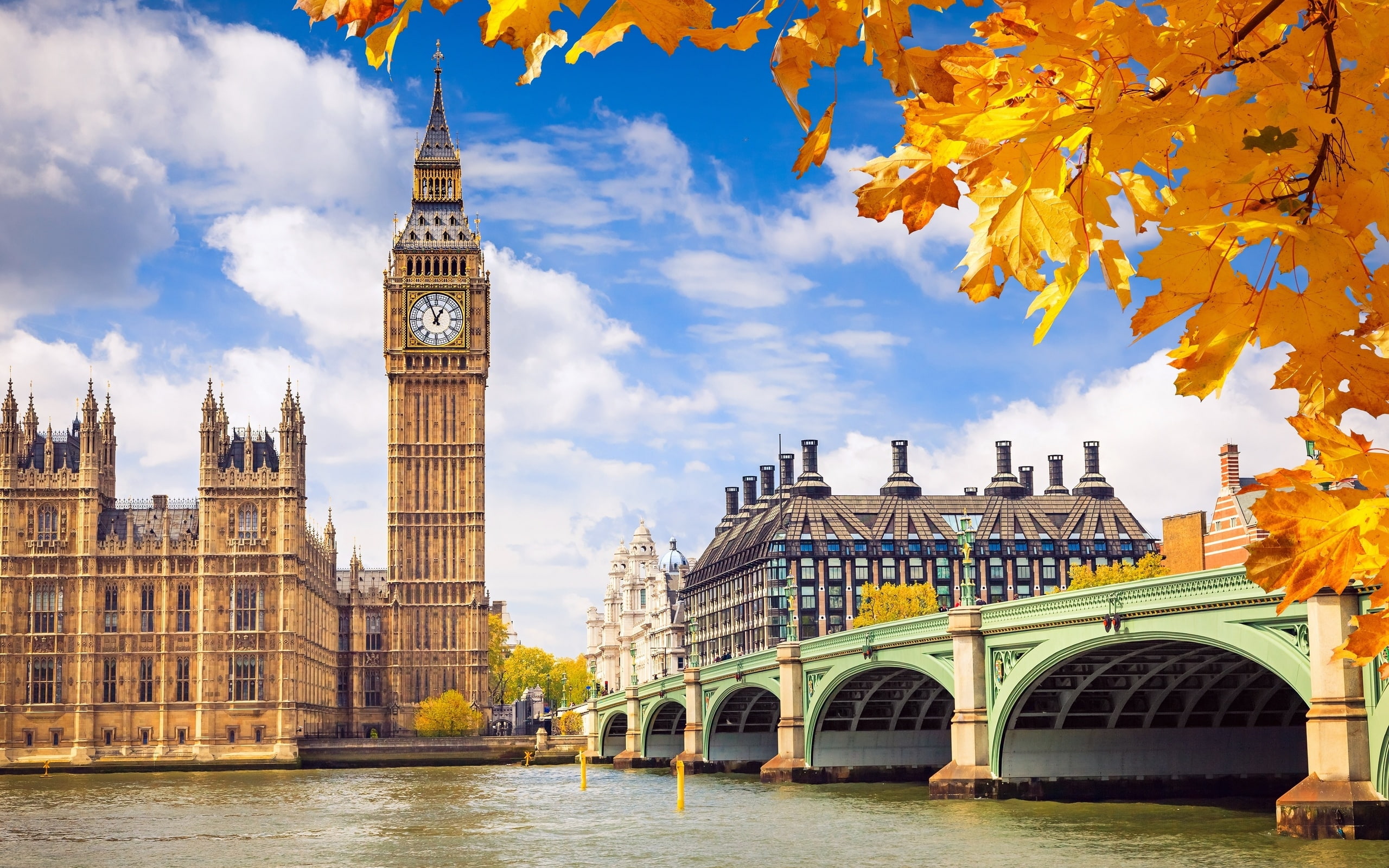 day, clock tower, government, nature, arch bridge, outdoors, architecture, river, built structure, tourism, travel destinations, arch, big ben, 2K, bridge - man made structure, HD Wallpaper