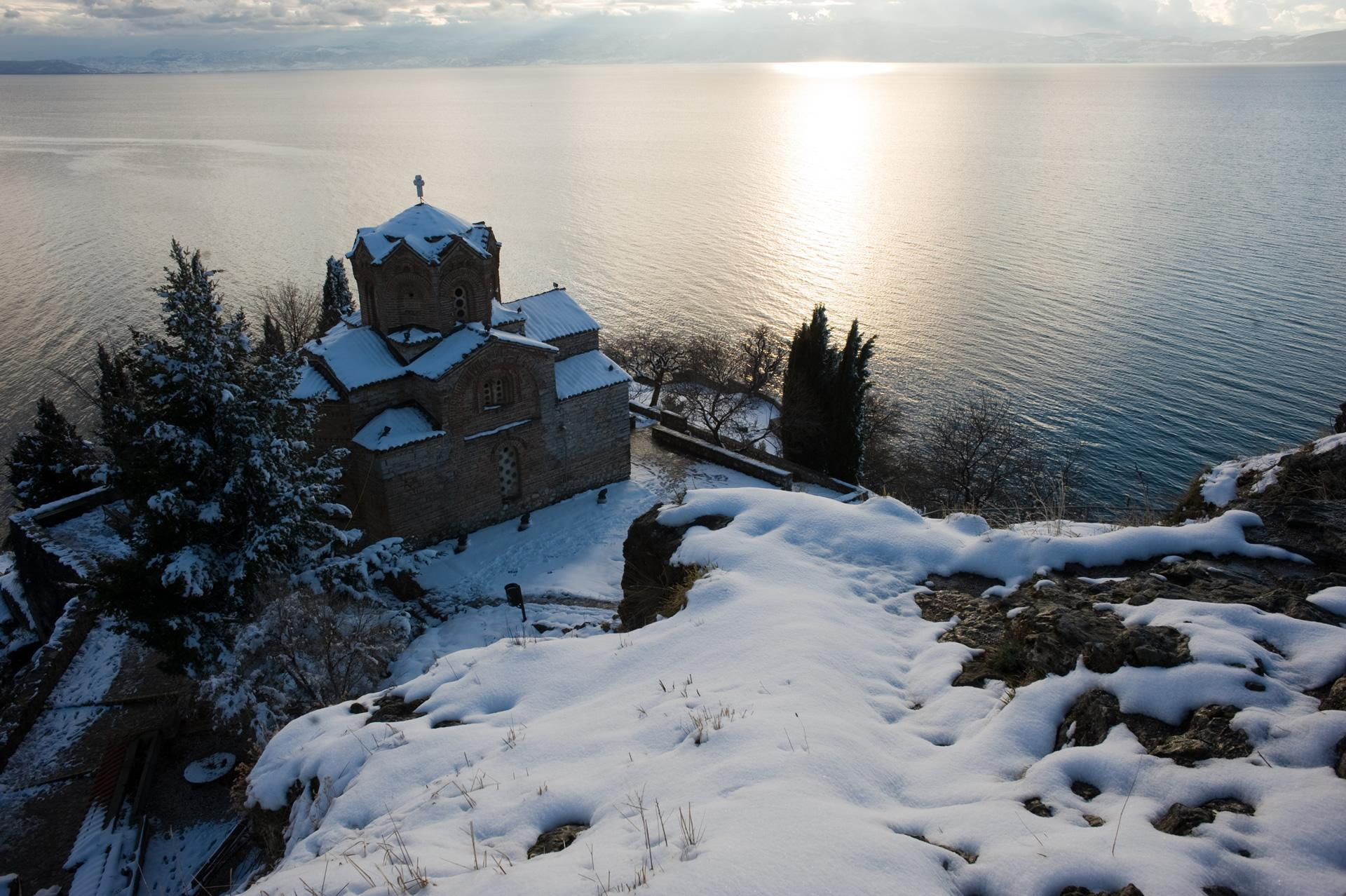 nature, nature and landscapes, 1080P, snow, winter, macedonia, HD Wallpaper