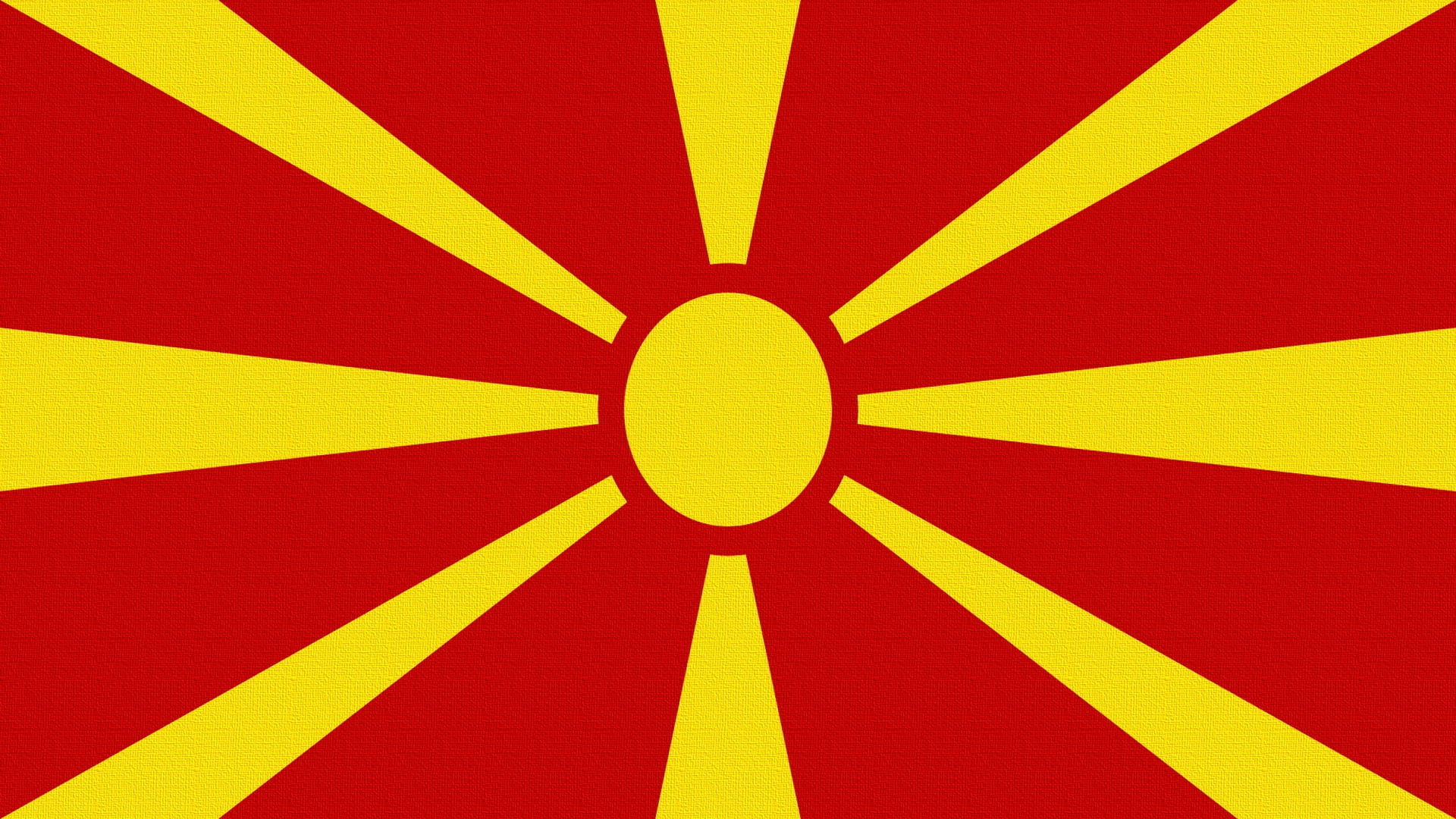 studio shot, macedonia, circle, vibrant color, republic, flag, sunbeam, abstract backgrounds, outdoors, multi Colored, striped, creativity, saturated color, HD Wallpaper