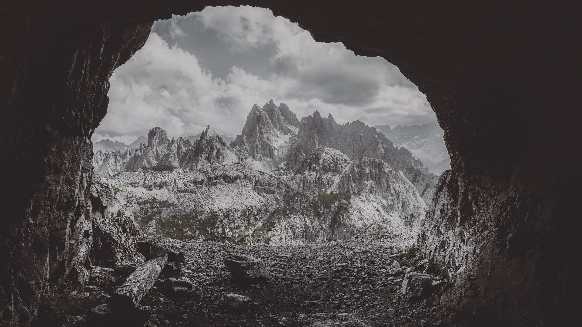 eberhard grossgasteiger, 1080P, landscape, mountain pass, cave, HD Wallpaper