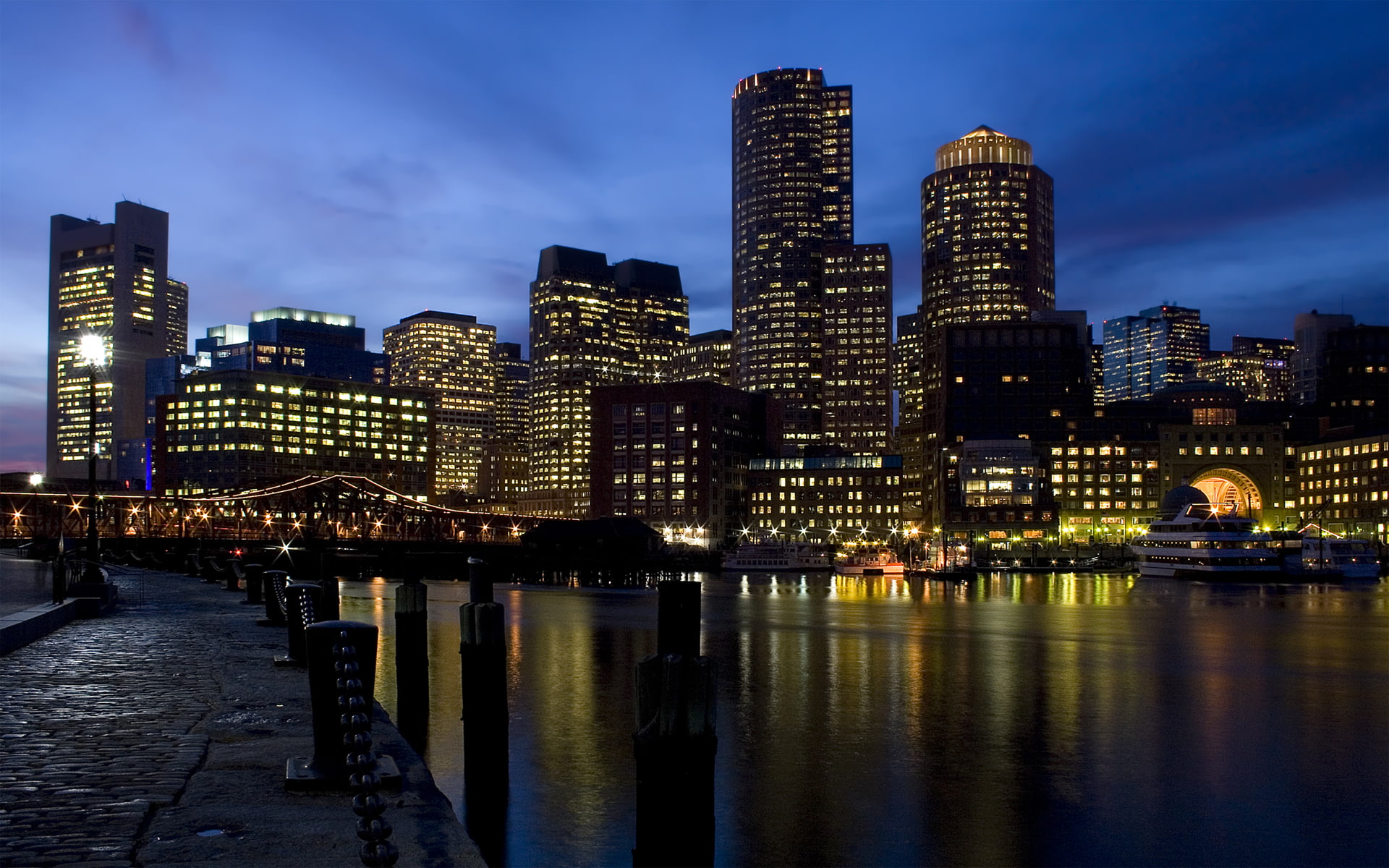 harbor, hd, 1080P, along, HD Wallpaper