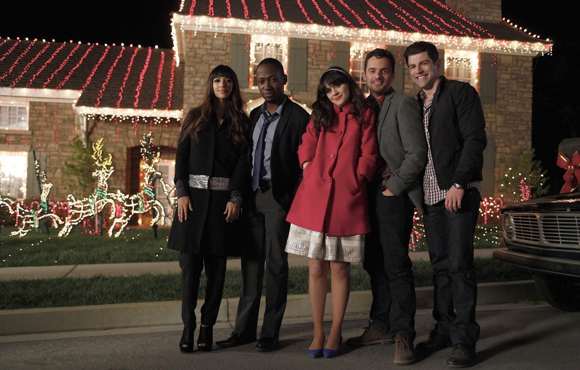 TV Show, Winston Bishop, Max Greenfield, Cece Parekh, New Girl, Jessica Day, 1080P, Schmidt (New Girl), Jake Johnson, Hannah Simone, Zooey Deschanel, Nick Miller, HD Wallpaper