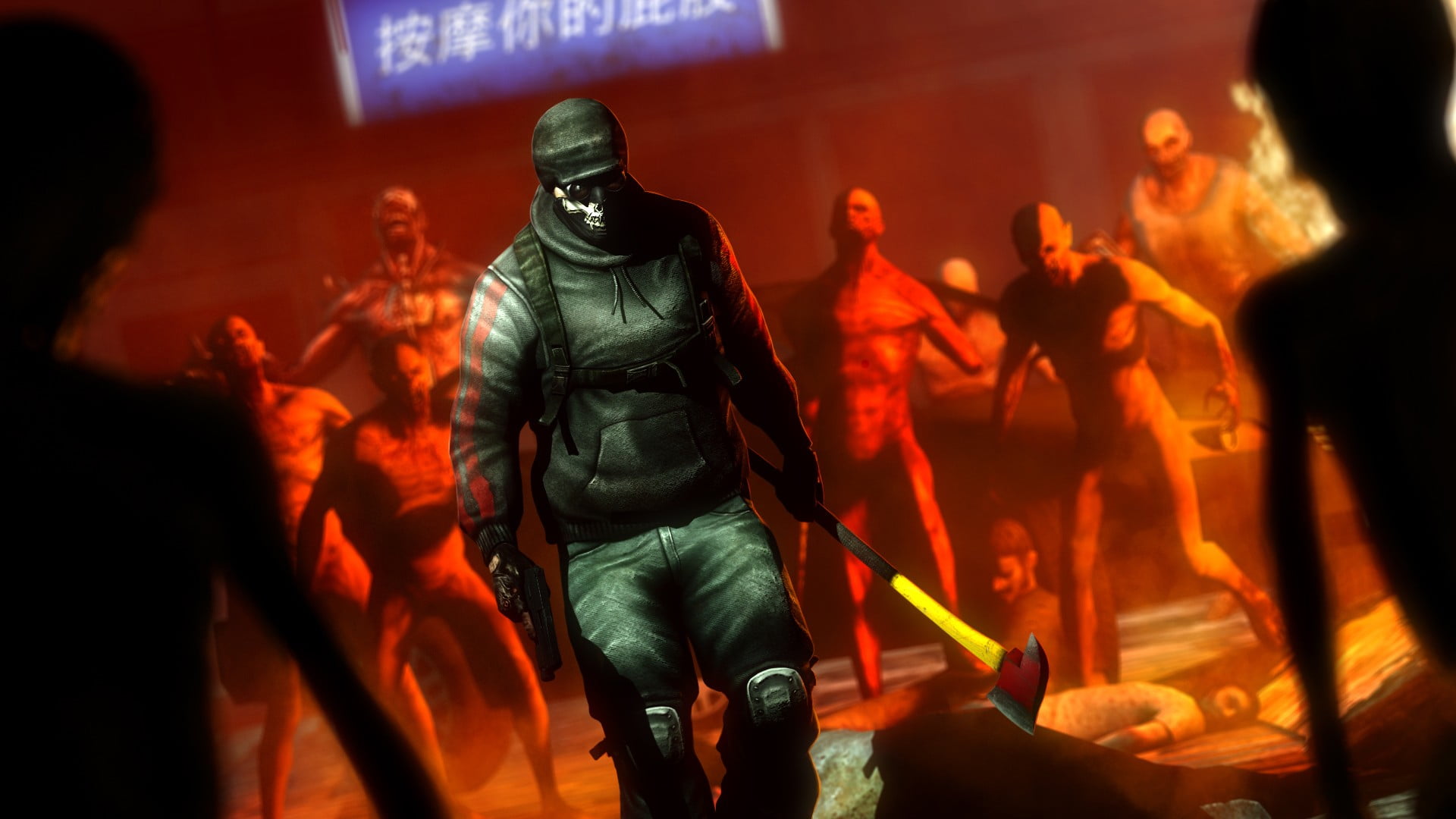 people, illuminated, Killing Floor 2, application, digital art, adult, group of people, 1080P, medium group of people, concert, axes, video games, group, HD Wallpaper