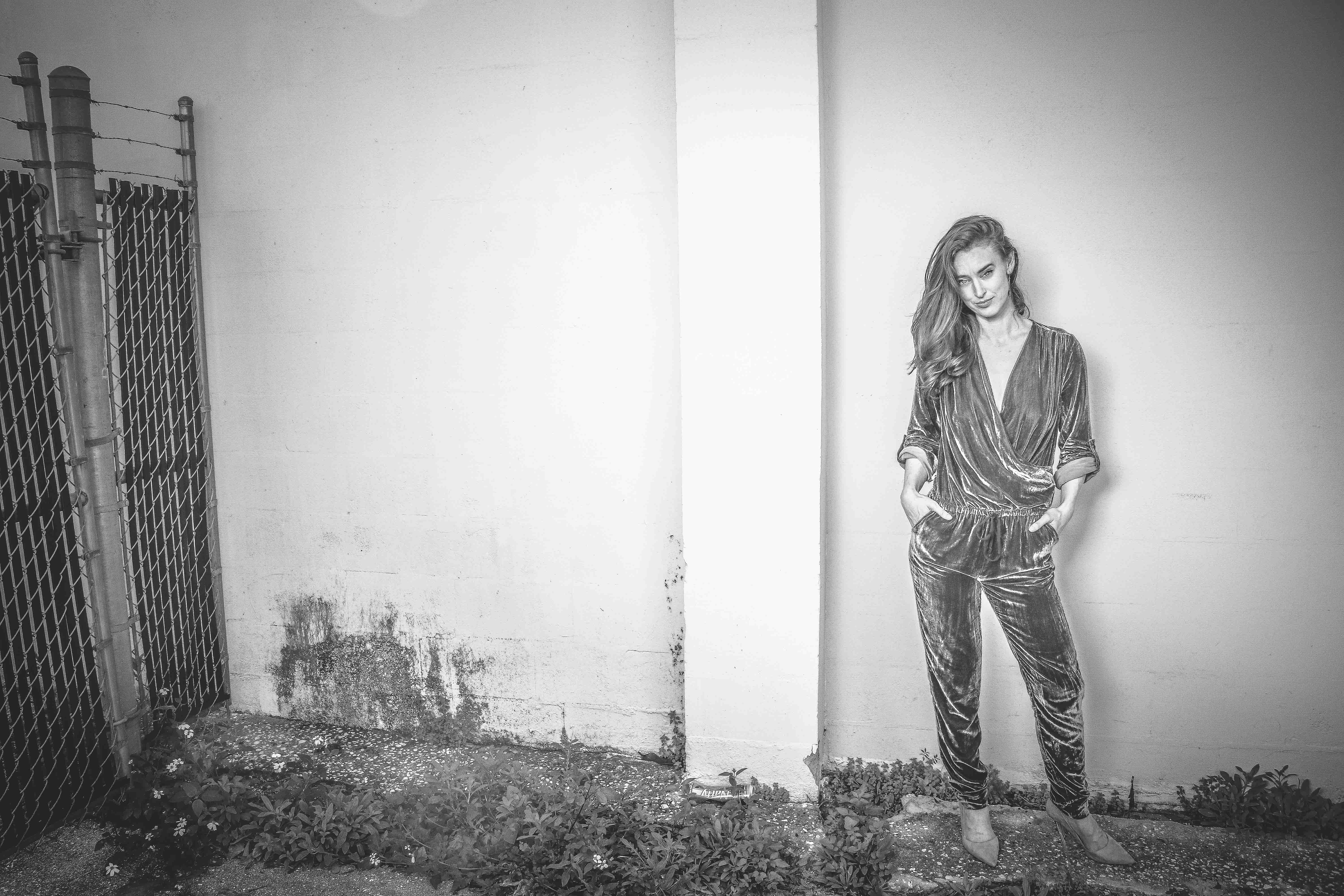 young adult, beautiful, girl, lifestyles, one person, wall - building feature, woman, beauty, wall, black and white, young women, standing, window, front view, HD Wallpaper