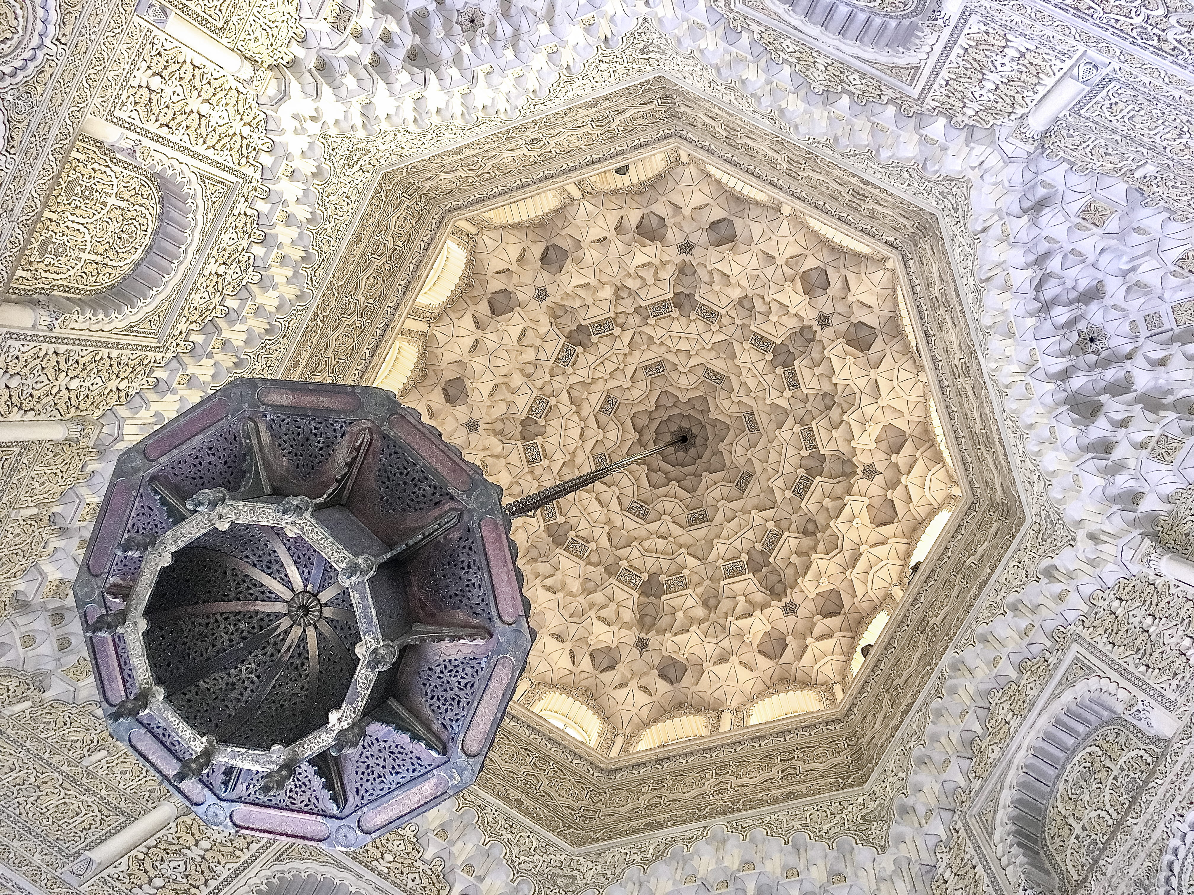 history, plâtre, 4K, ornate, toit, floral pattern, cupola, morocco, architecture, low angle view, indoors, old, plaster, habbous, the past, travel destinations, HD Wallpaper