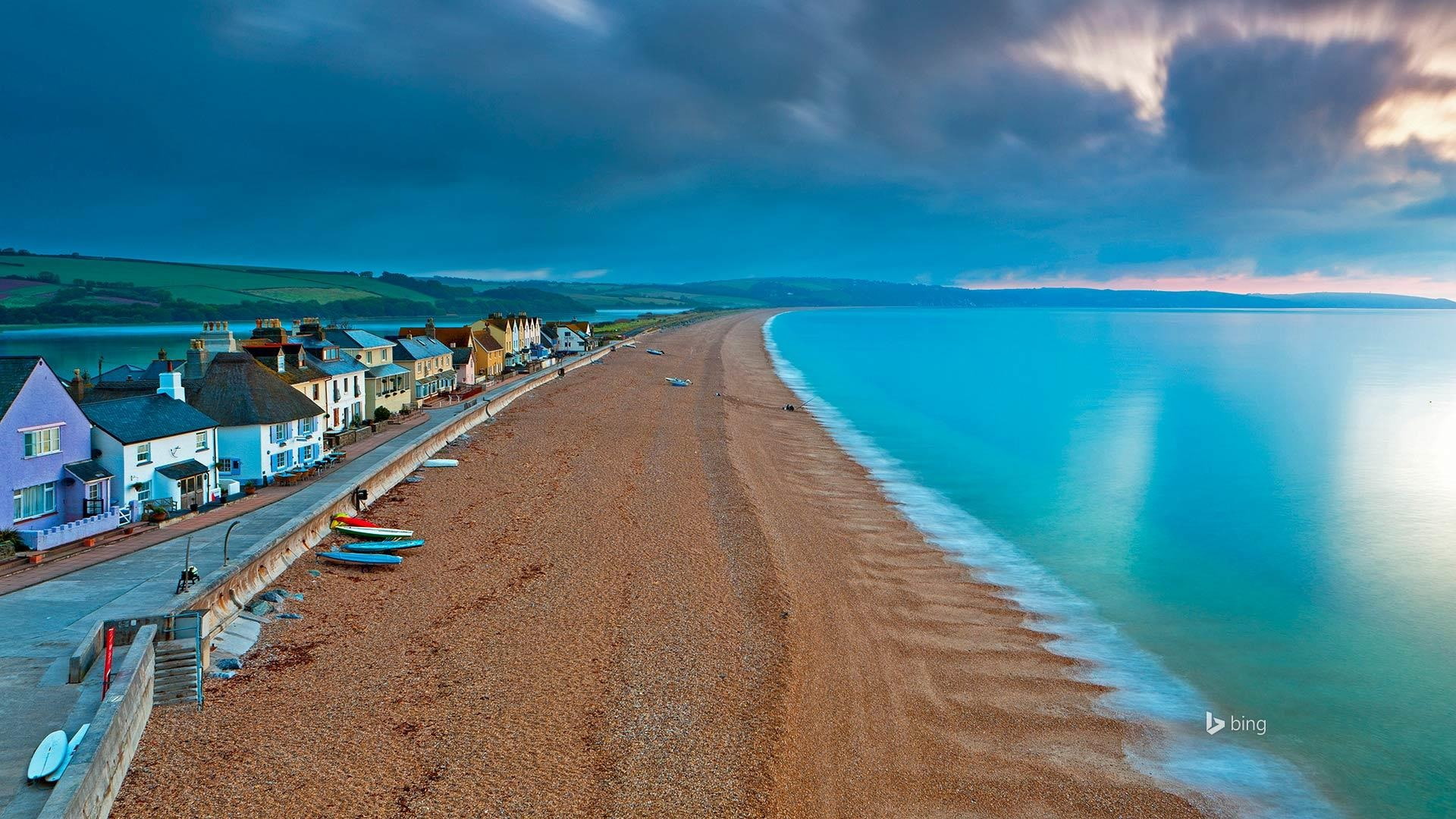  cloud - sky, beauty in nature, coastline, day, england, south, lagoon, turquoise colored, scenics - nature, waters edge, land, theme, vacations, HD Wallpaper
