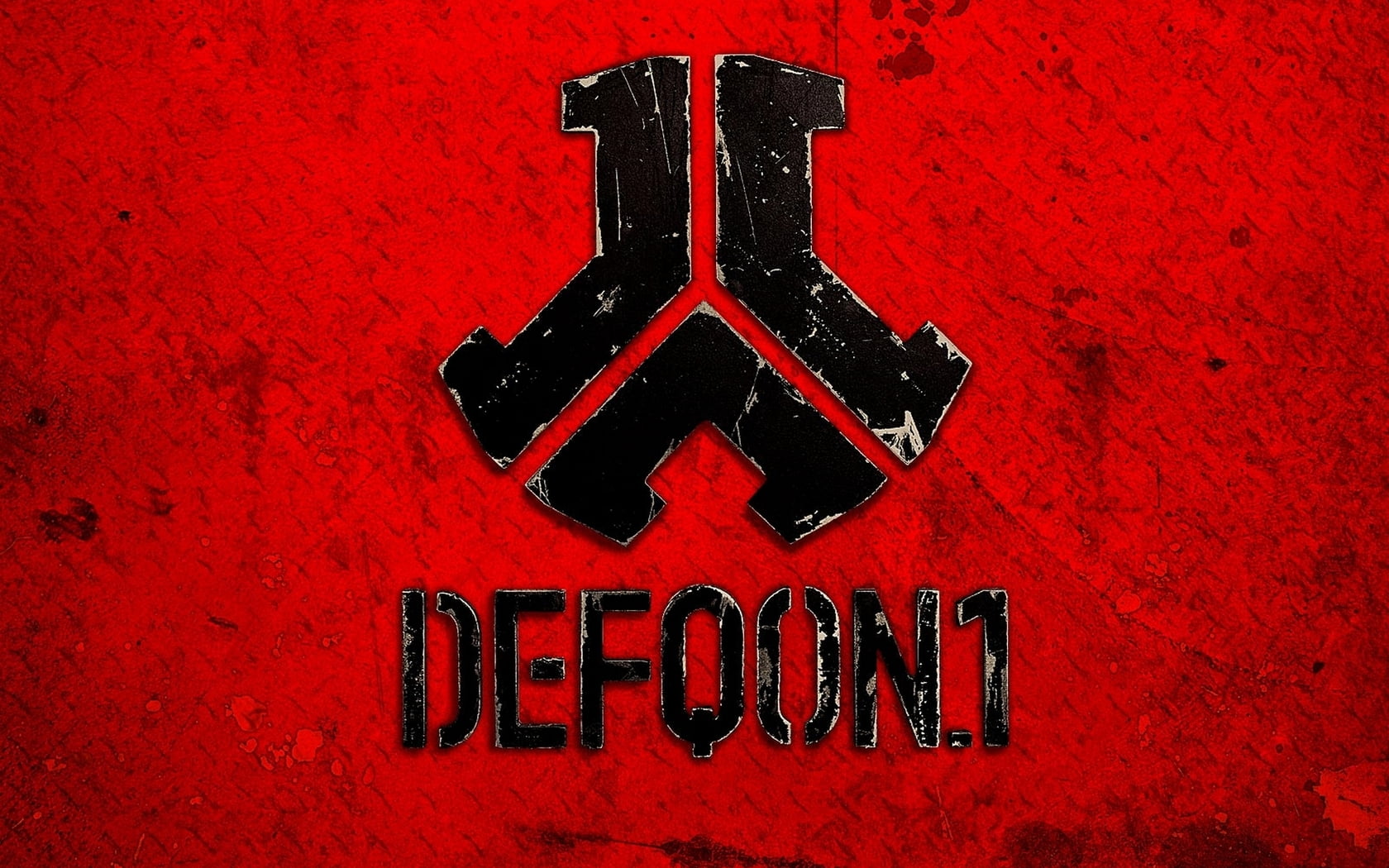 Music, sign, textured, built structure, australia, guidance, close-up, no people, defqon, day, 720P, festival, architecture, red, logo, communication, HD Wallpaper