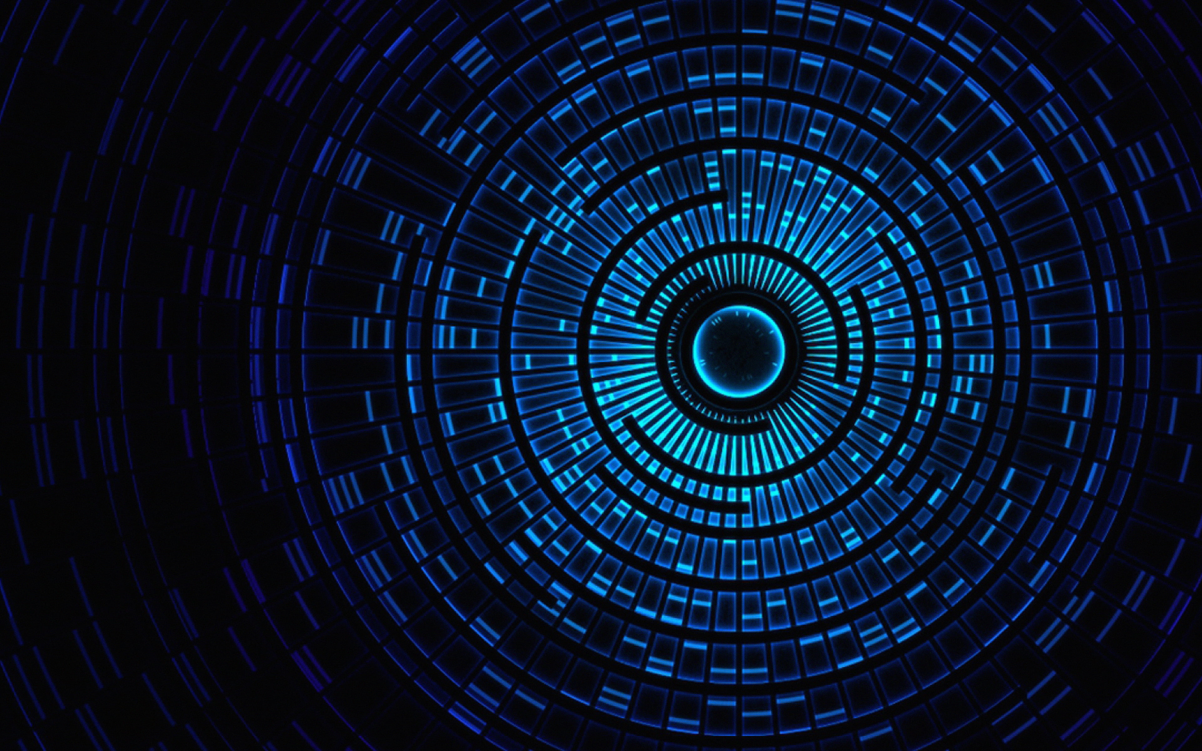 bright, tunnel, concentric, pattern, no people, sky, technology, illuminated, abstract backgrounds, built structure, design, backgrounds, diminishing perspective, HD Wallpaper