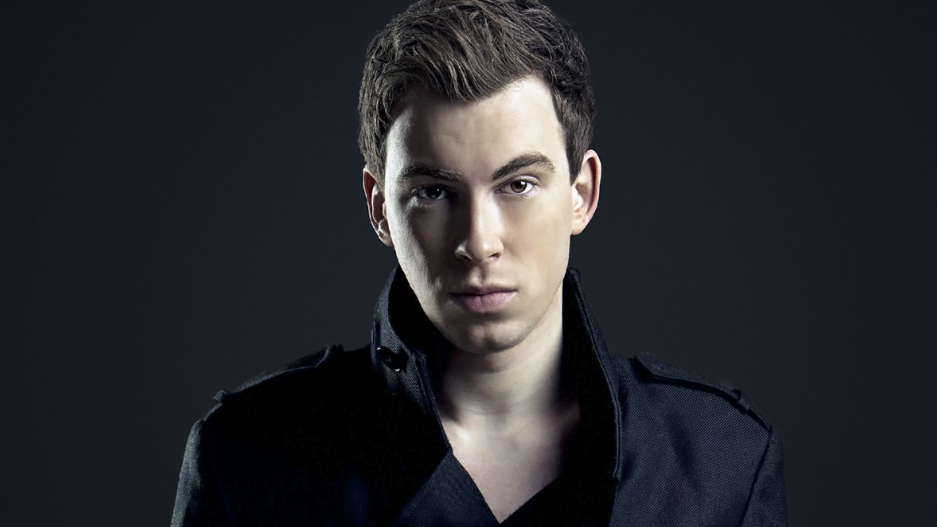 DJ, young adult, one person, music, human face, contemplation, black, Robbert van de Corput, men, dark, adult, beautiful people, looking at camera, polo, HD Wallpaper