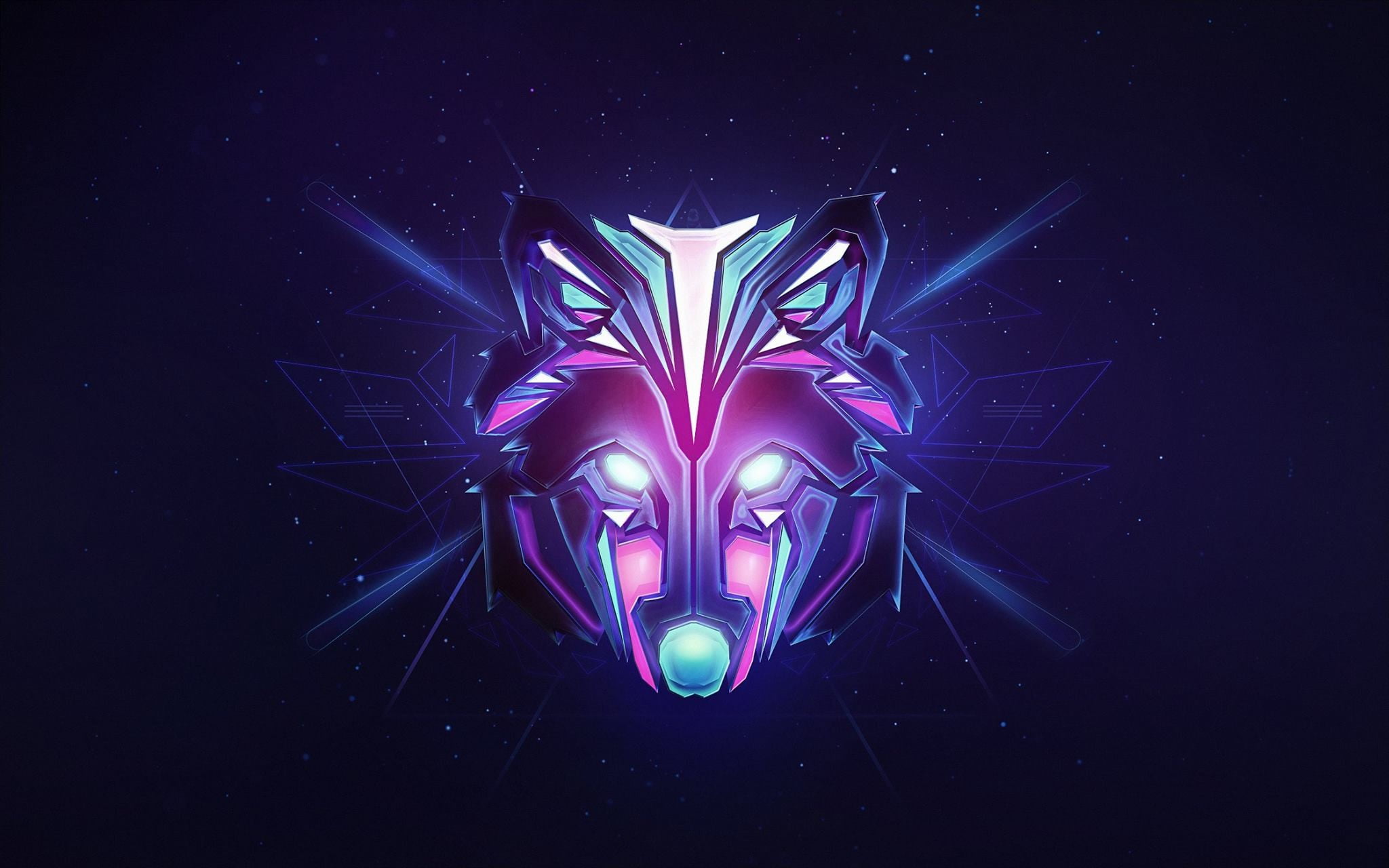 Jake Reese, Run Wild, close-up, light, star - space, purple, art and craft, abstract, black background, design, digital, creativity, lighting equipment, HD Wallpaper