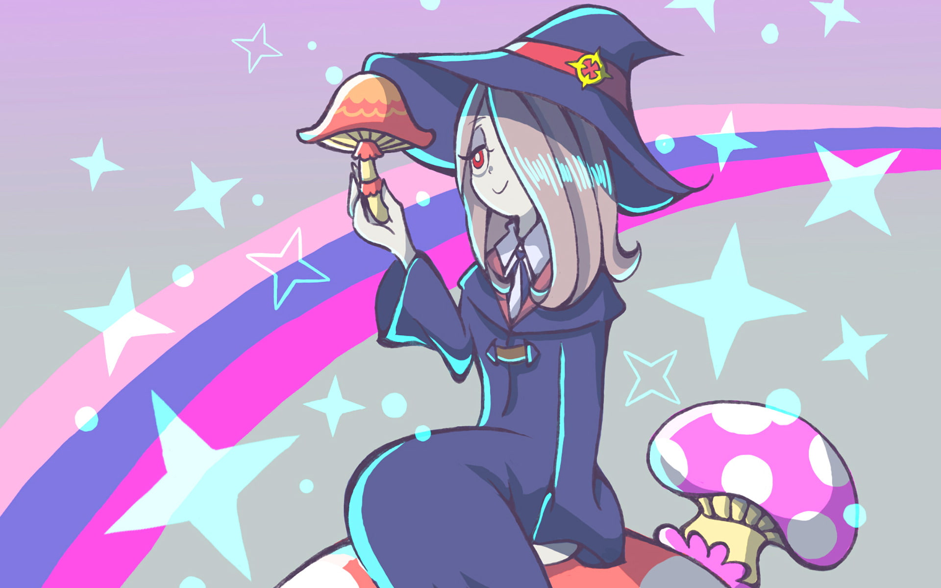 Little Witch Academia, Anime, 1080P, Sucy Manbavaran, HD Wallpaper